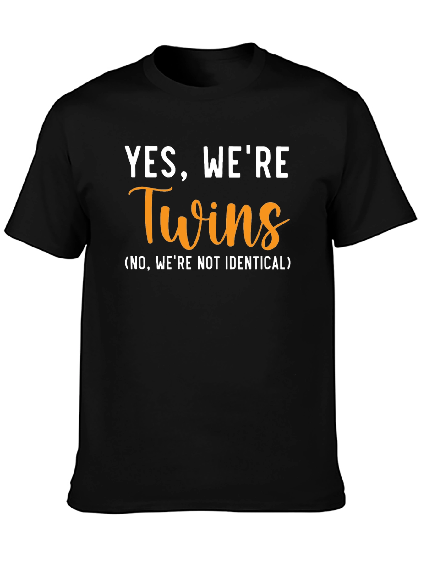 Funny Twins T-Shirt - Yes Were Twins Graphic Tee