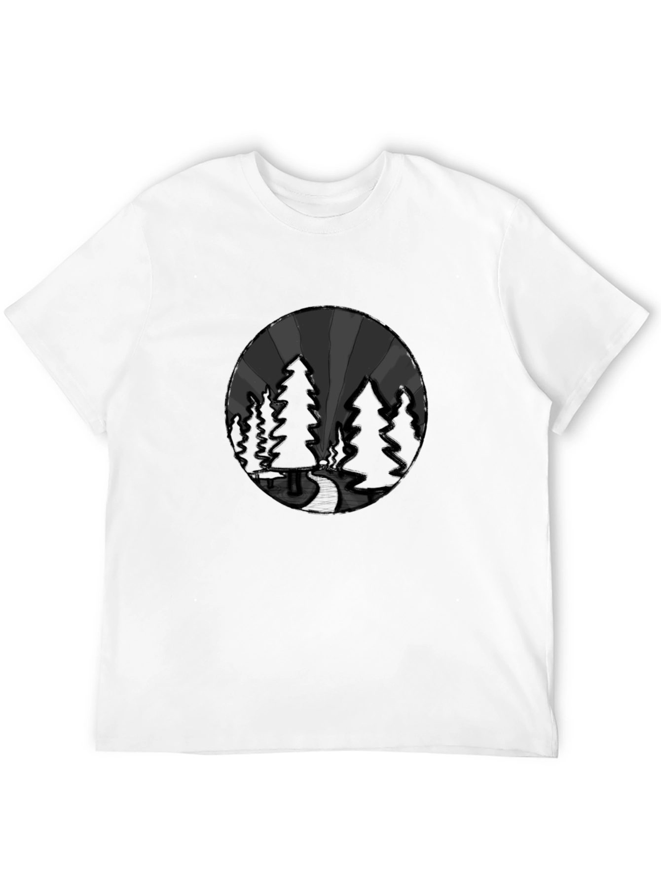 Nature Vista Graphic Tee - Soft Cotton Blend