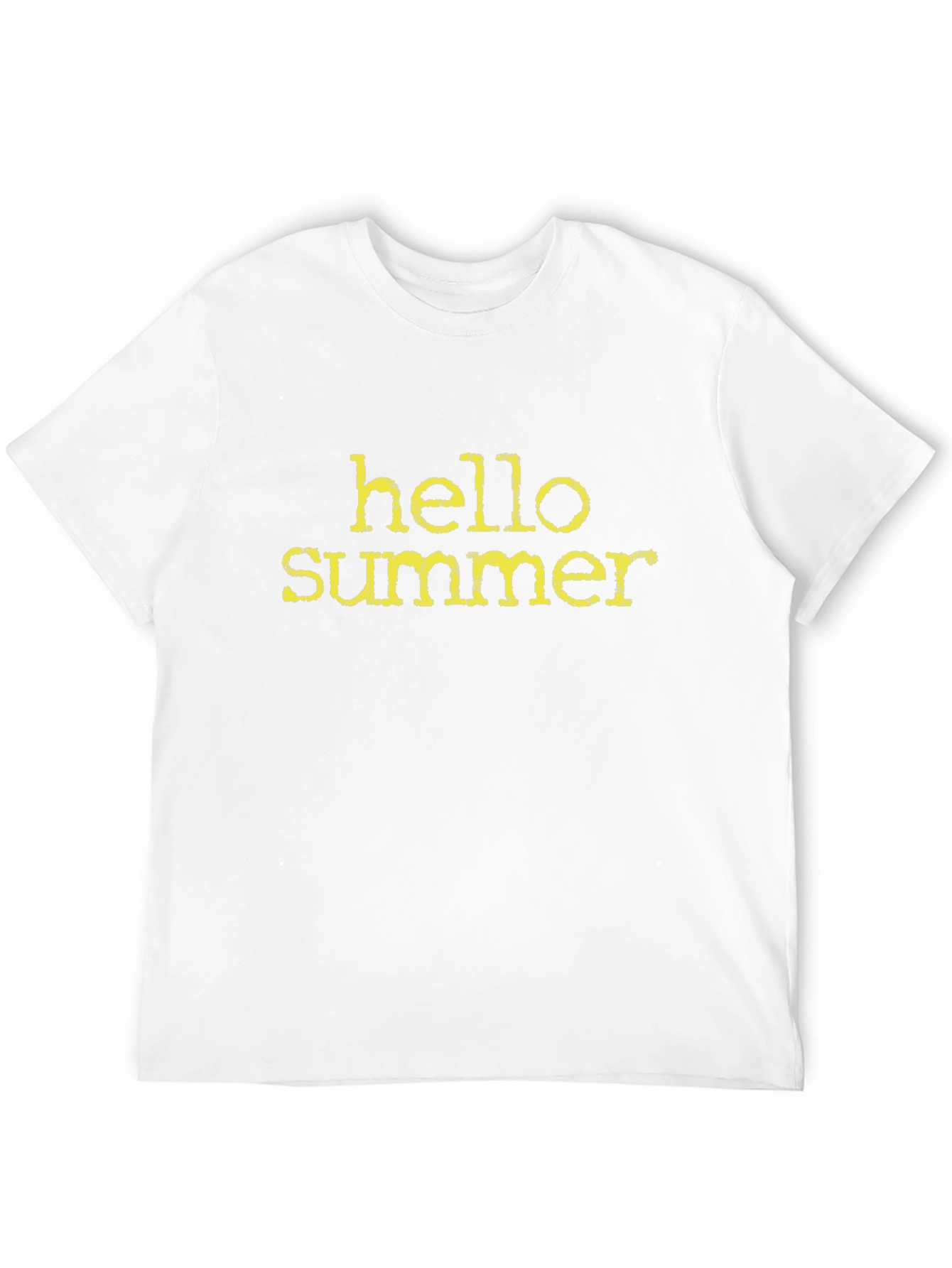 Hello Summer Black T-Shirt