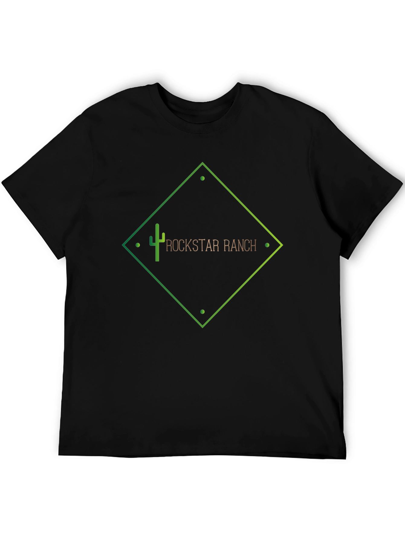 Rockstar Ranch Black Graphic Tee