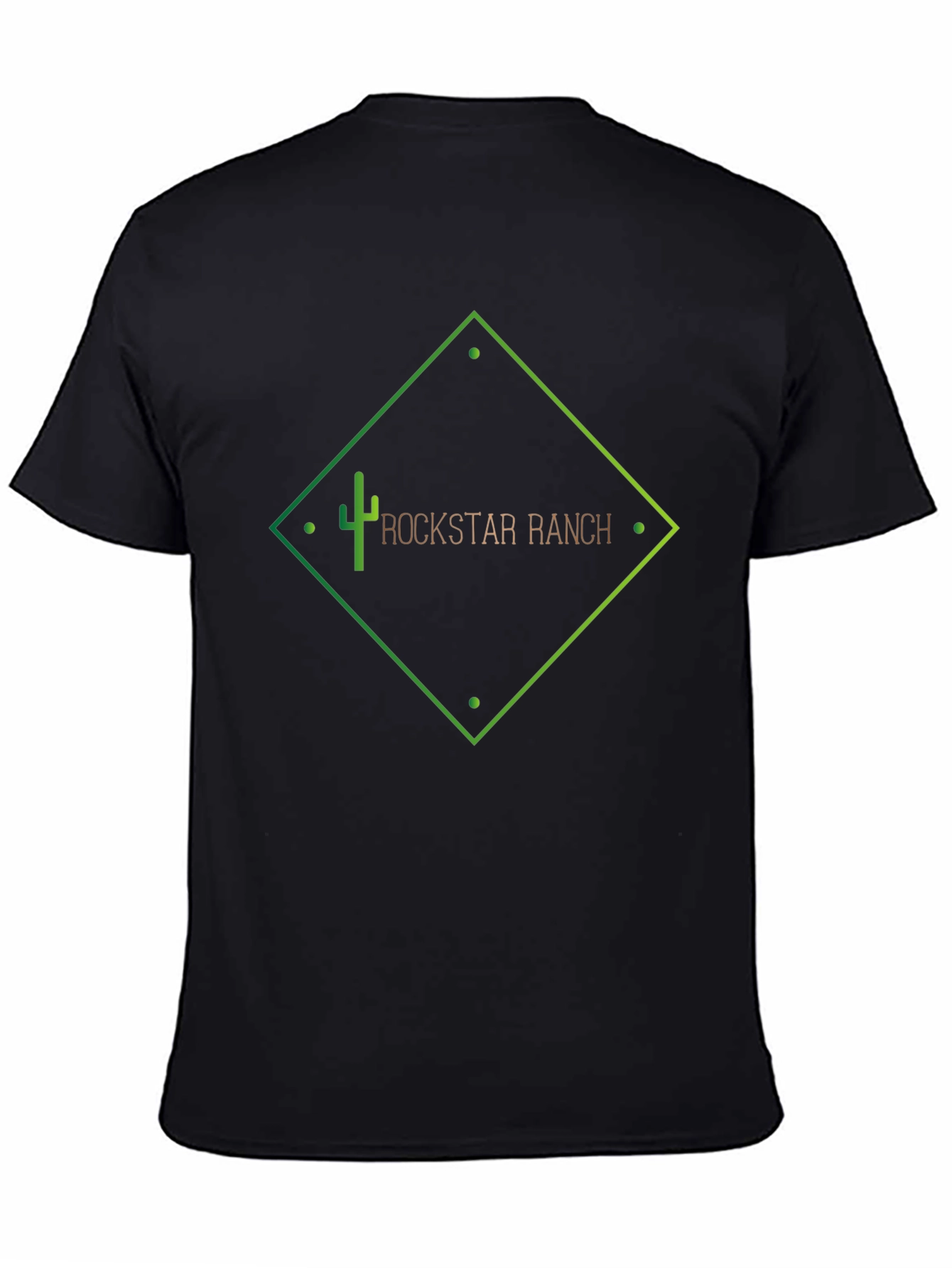 Rockstar Ranch Black Graphic Tee