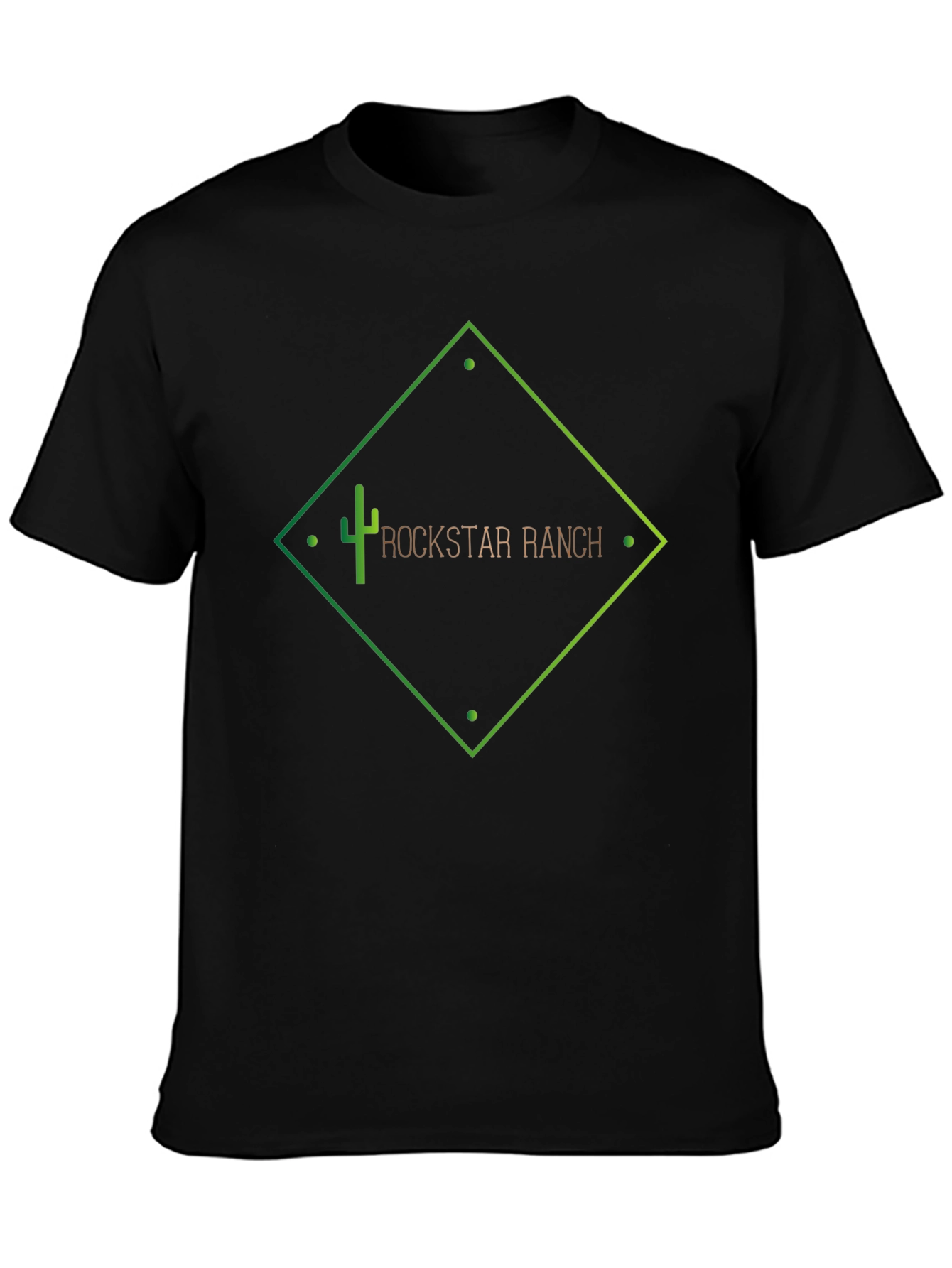Rockstar Ranch Black Graphic Tee