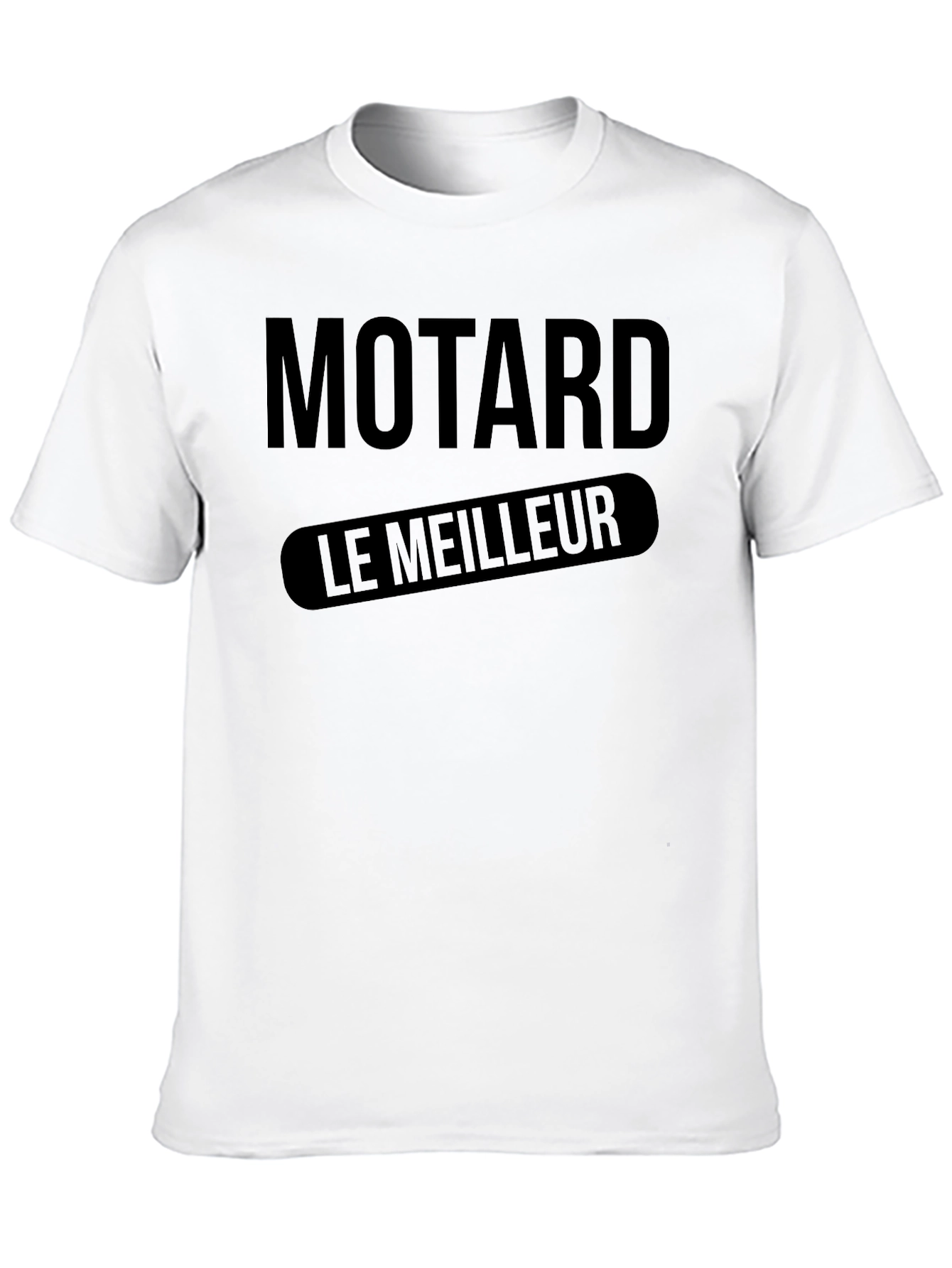 Motard Le Meilleur Black Graphic Tee