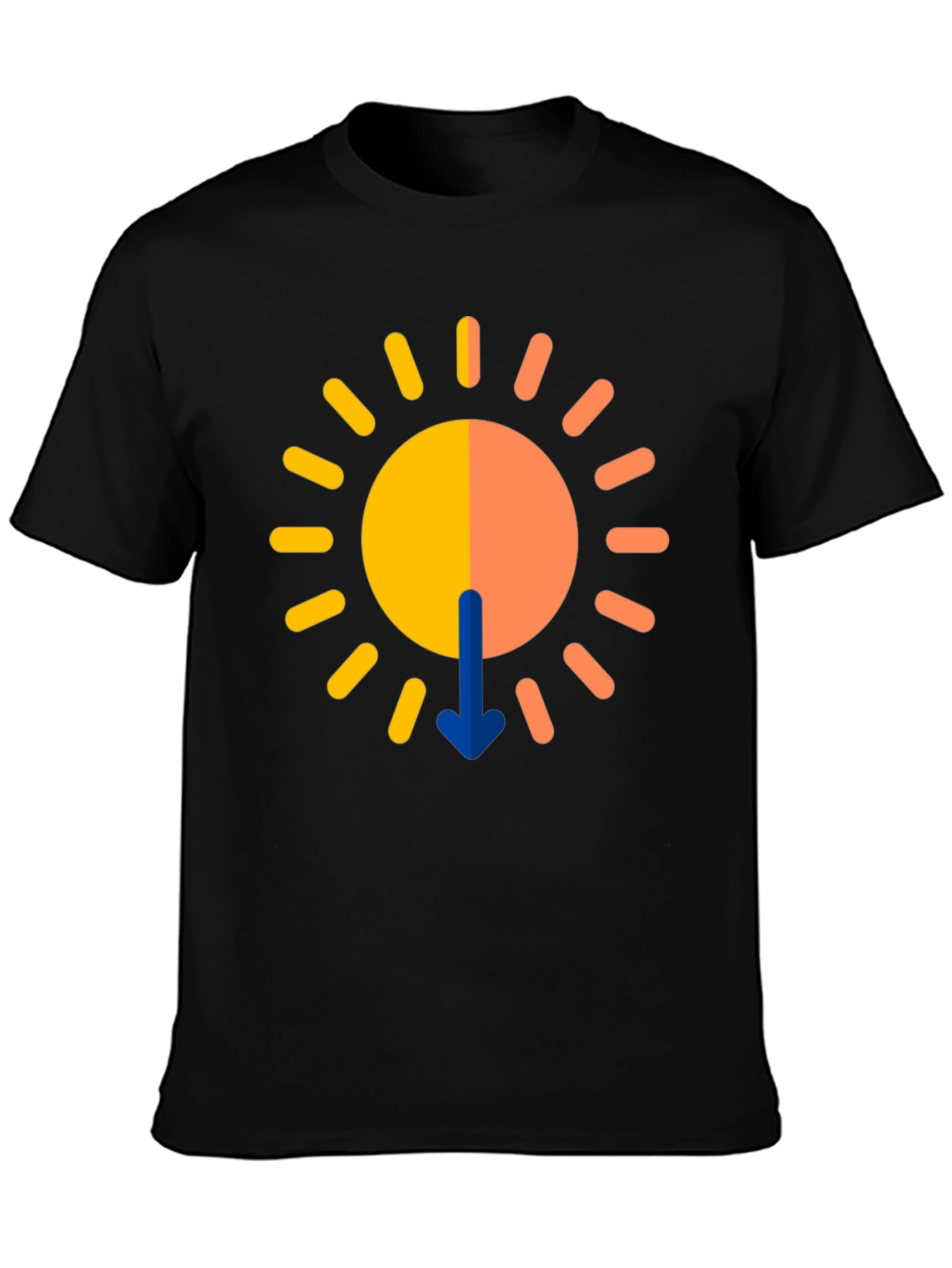 Graphic Sun T-Shirt - Modern Design