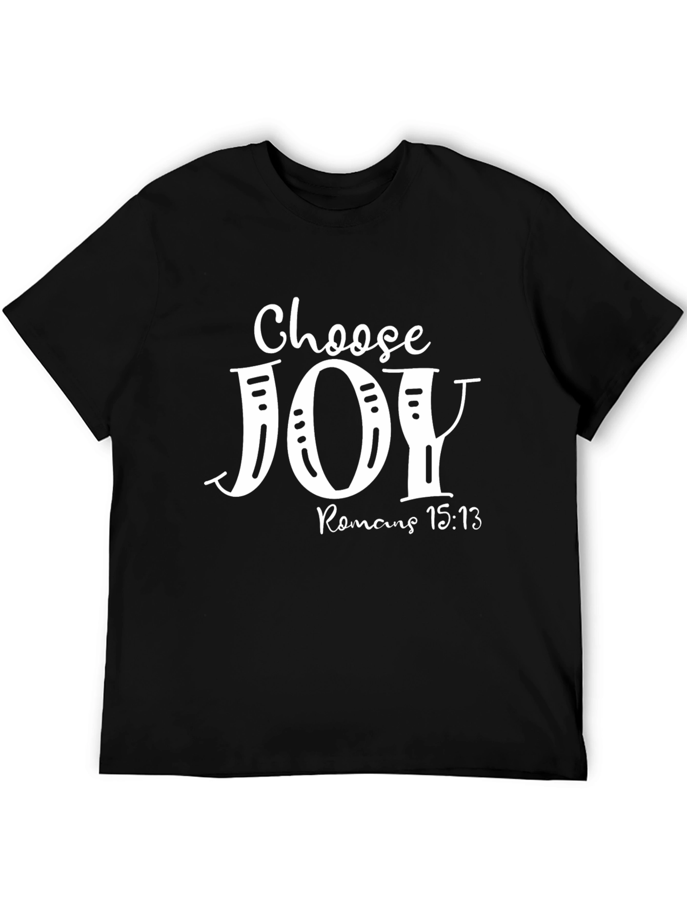 Choose Joy T-Shirt - Romans 15:13 - Christian Apparel