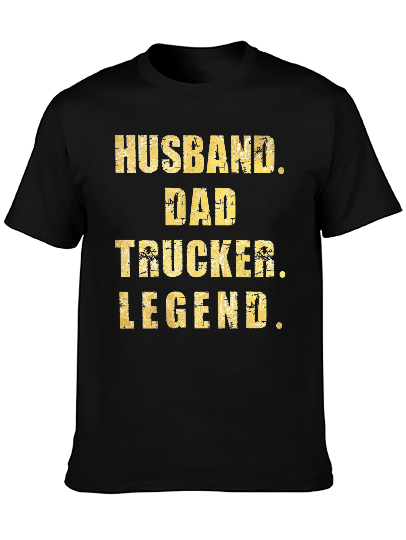 Husband Dad Trucker Legend T-Shirt