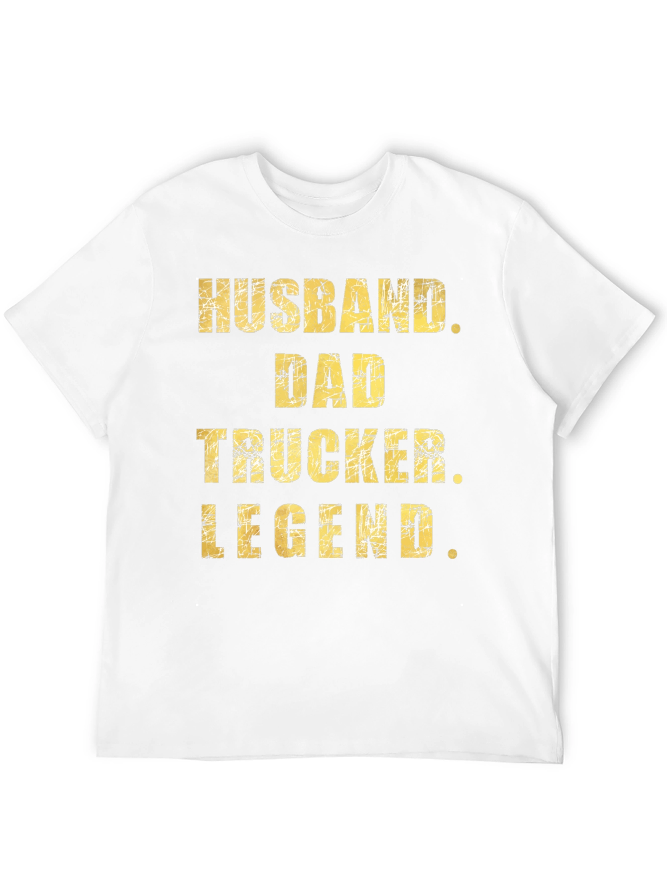 Husband Dad Trucker Legend T-Shirt