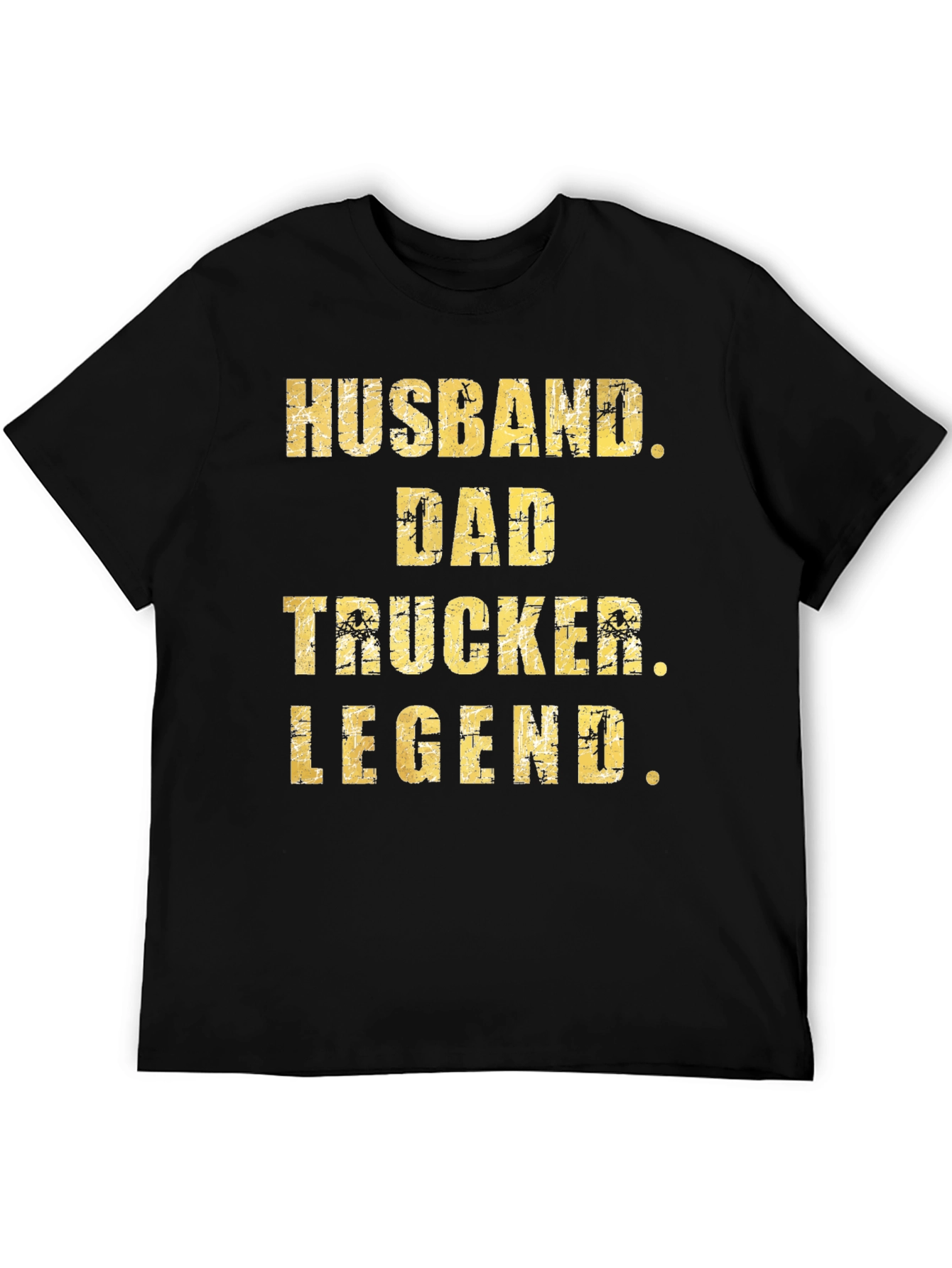Husband Dad Trucker Legend T-Shirt