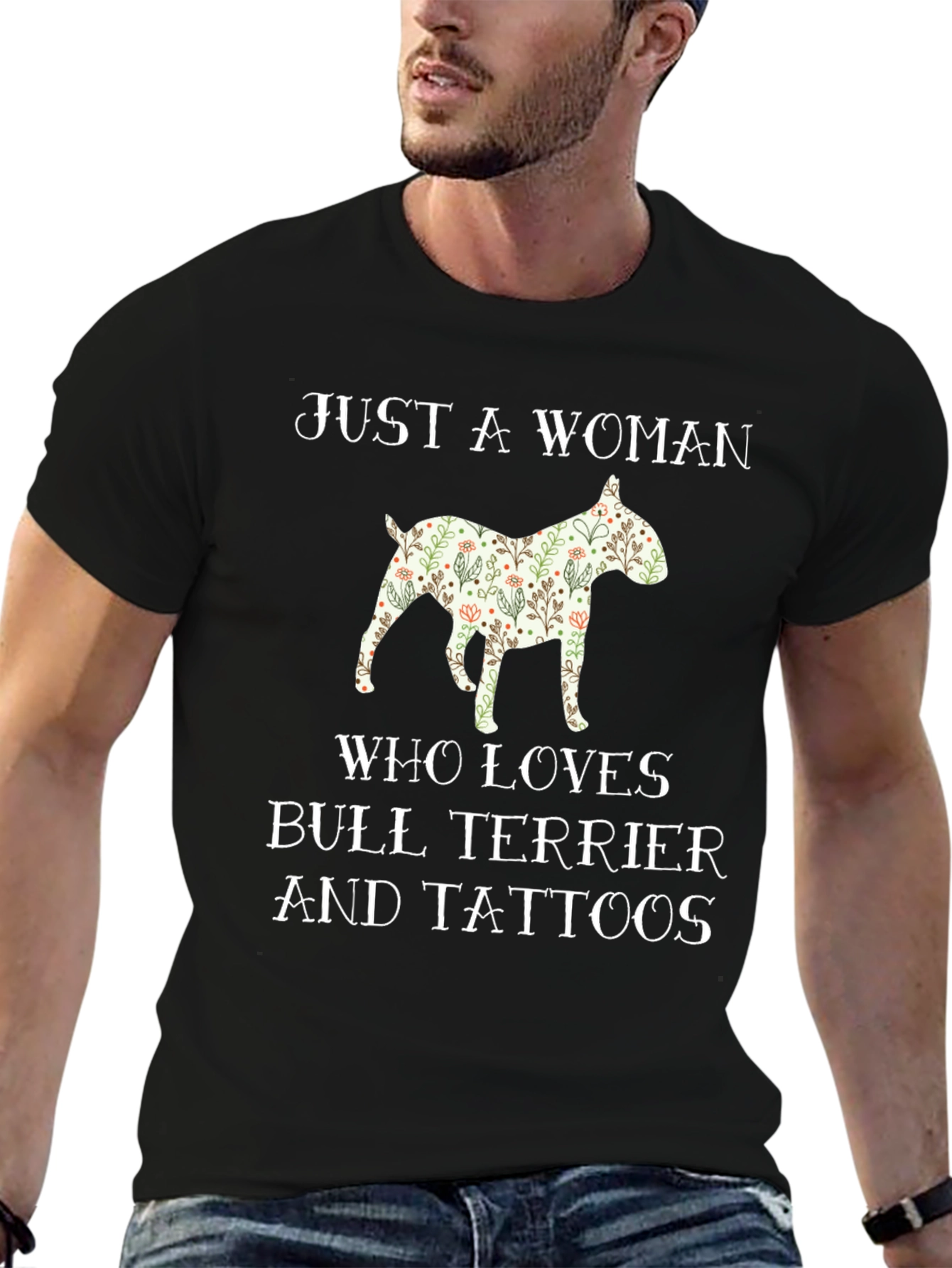 Bull Terrier & Tattoos Graphic Tee
