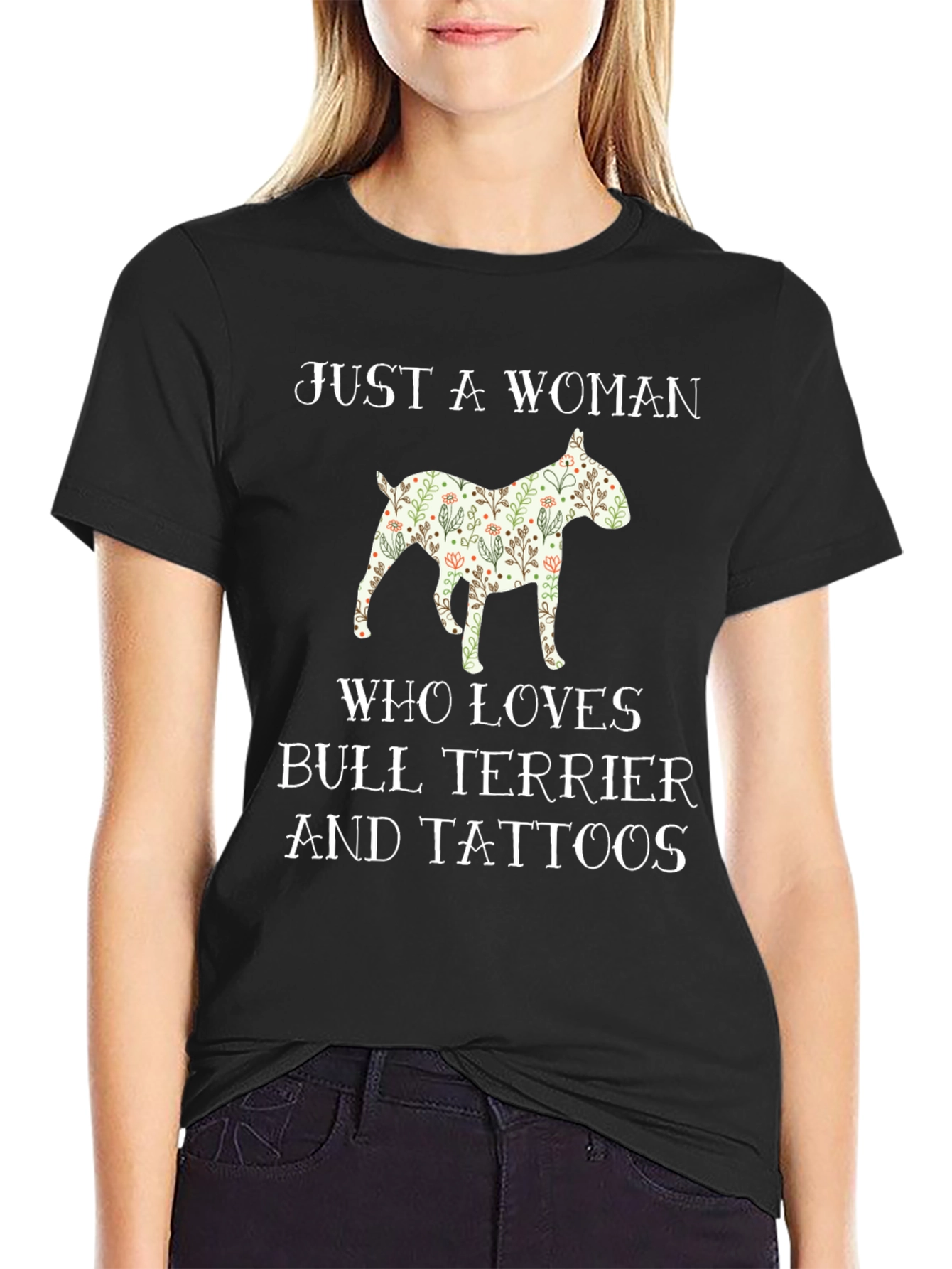 Bull Terrier & Tattoos Graphic Tee