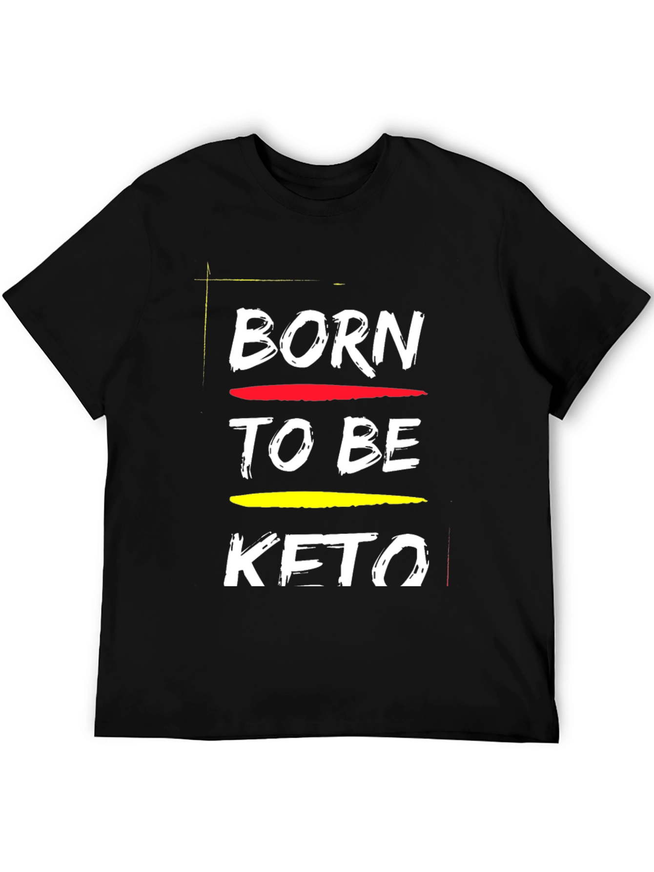 Born To Be Keto Black T-Shirt
