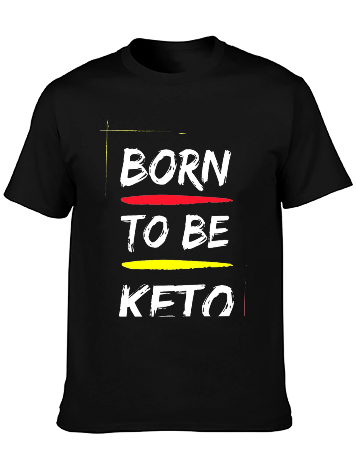 Born To Be Keto Black T-Shirt