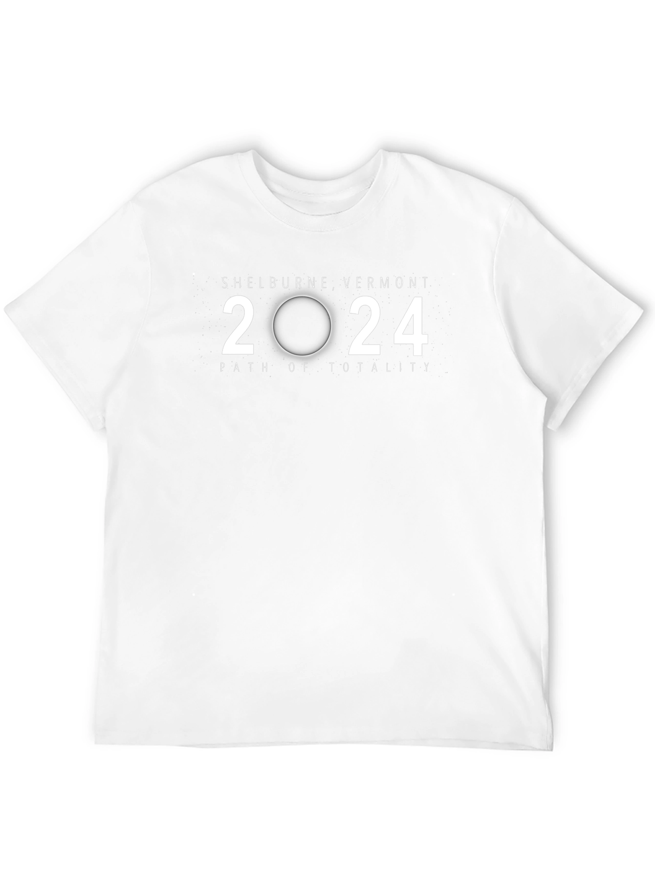 Shelburne Vermont 2024 Total Solar Eclipse T-Shirt