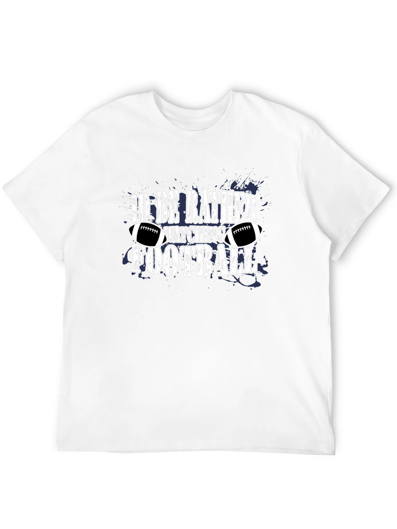 Id Rather Be Watching Football T-Shirt