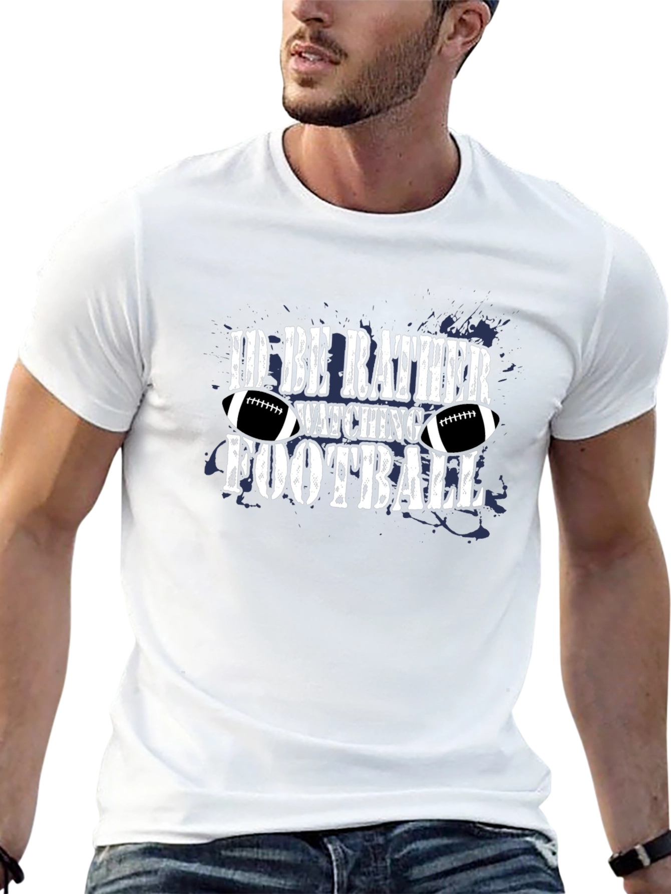 Id Rather Be Watching Football T-Shirt