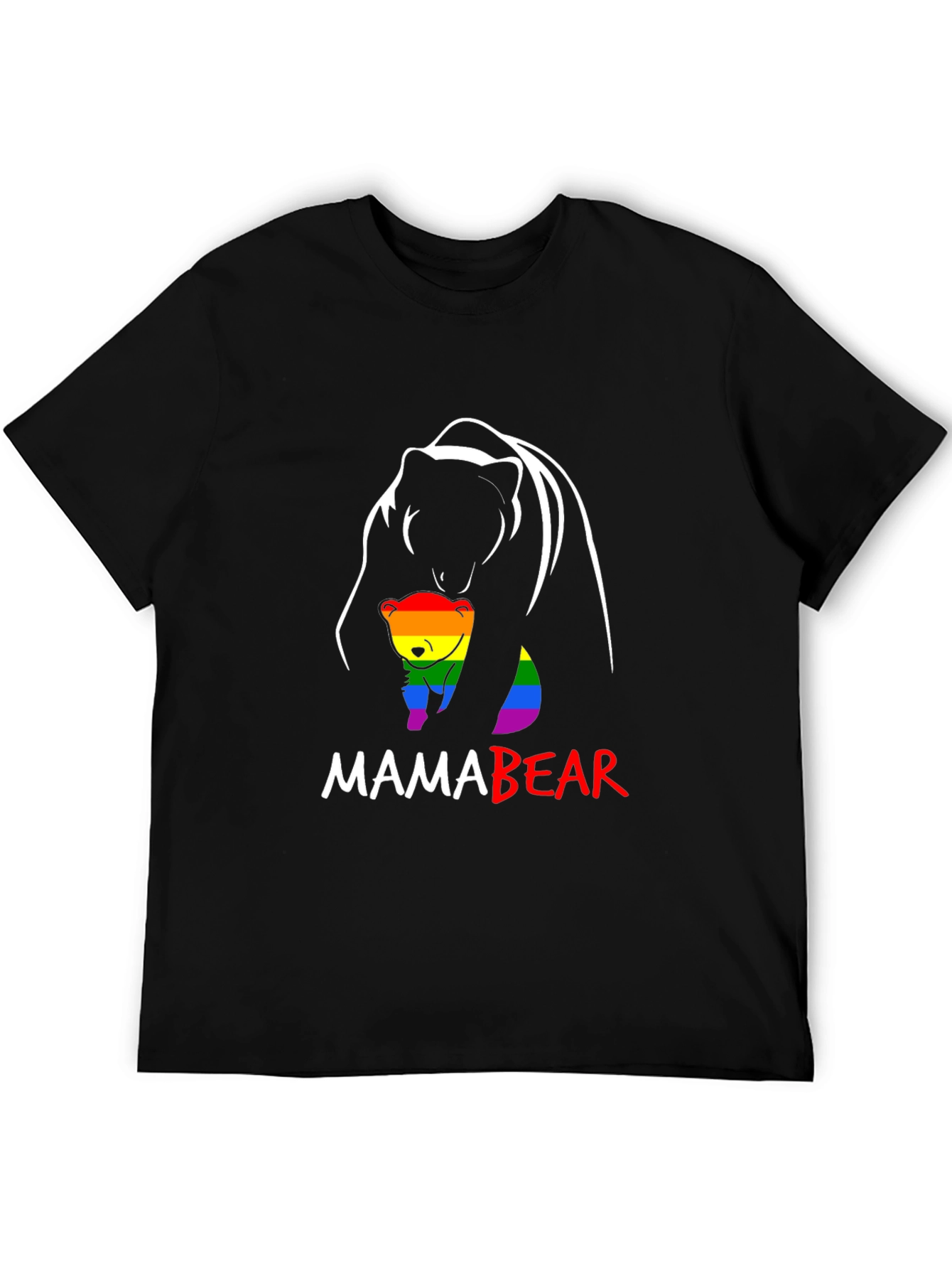 Mama Bear LGBT Pride T-Shirt