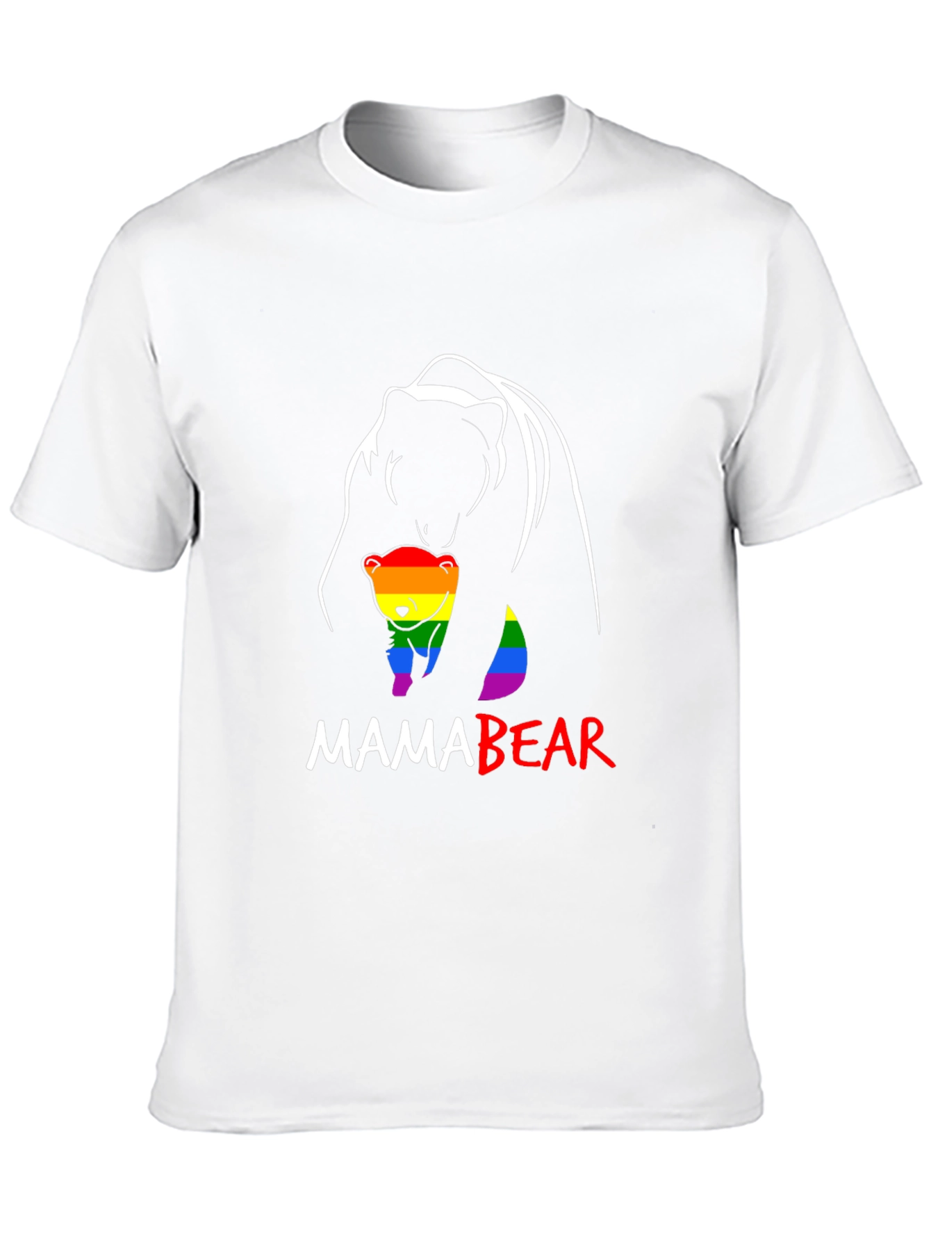 Mama Bear LGBT Pride T-Shirt