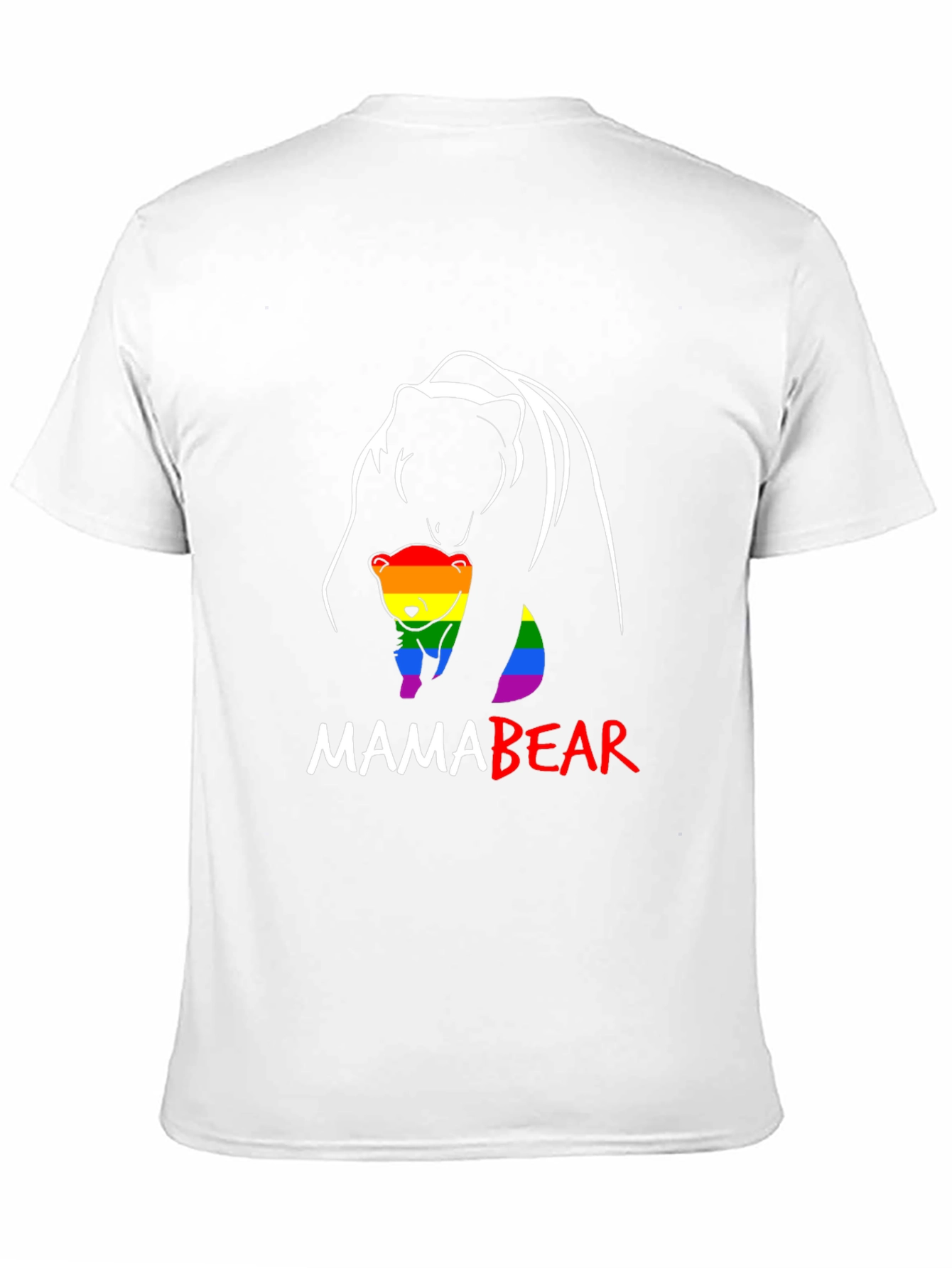 Mama Bear LGBT Pride T-Shirt
