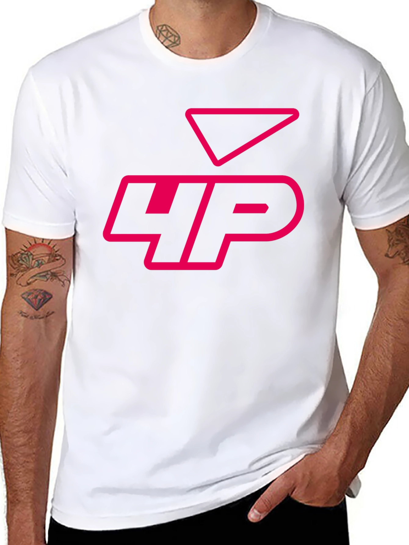 HP Logo Graphic T-Shirt - Black