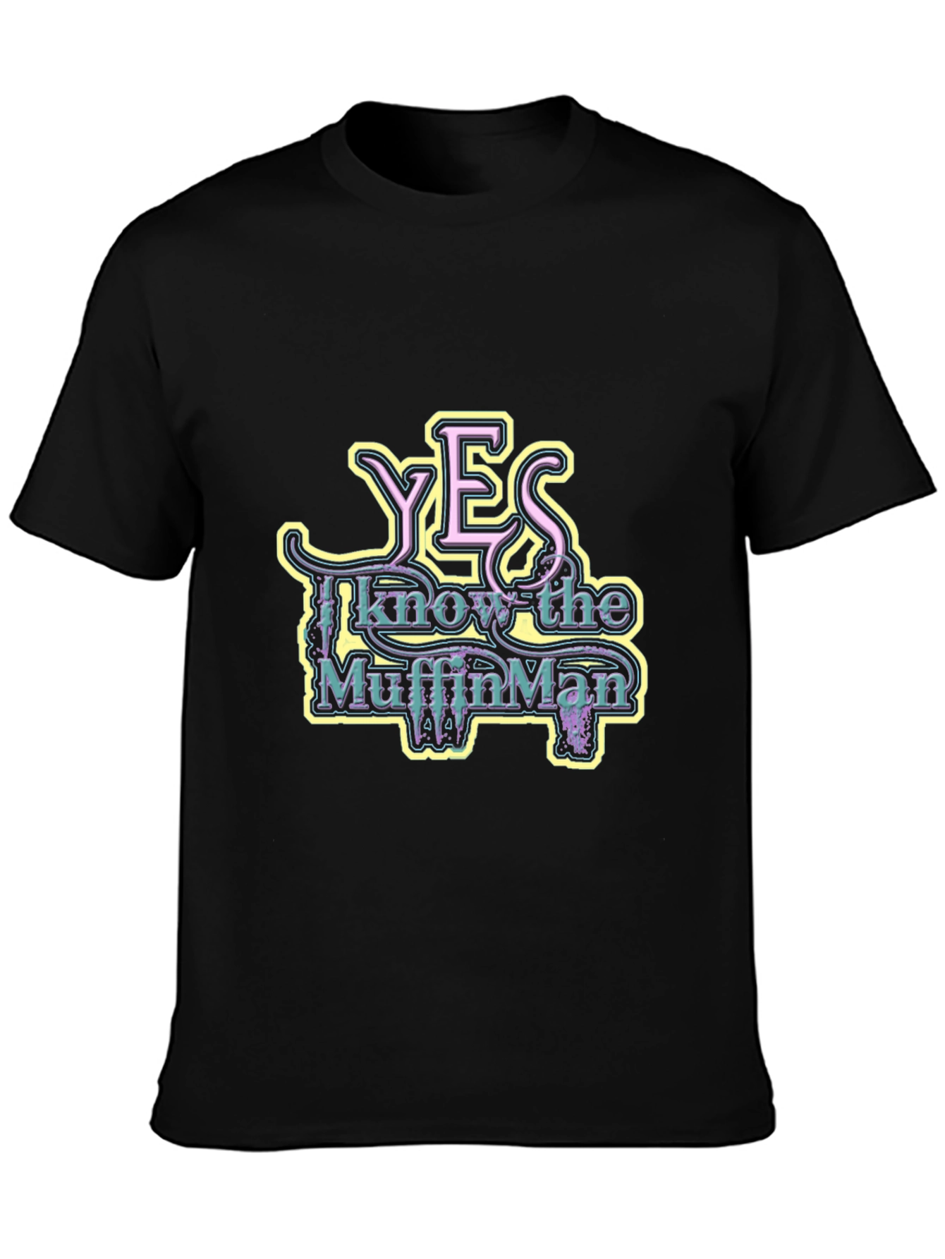 Yes I Know The Muffin Man Graphic Tee