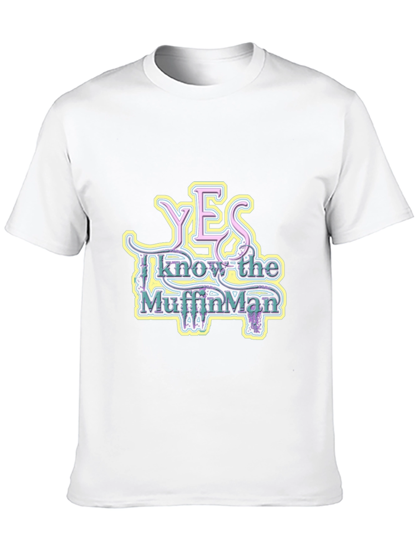 Yes I Know The Muffin Man Graphic Tee