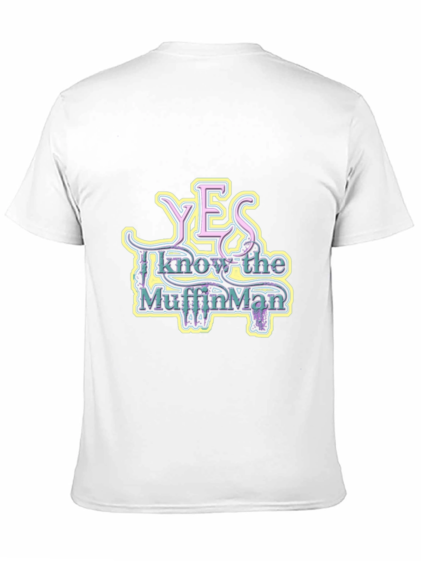 Yes I Know The Muffin Man Graphic Tee