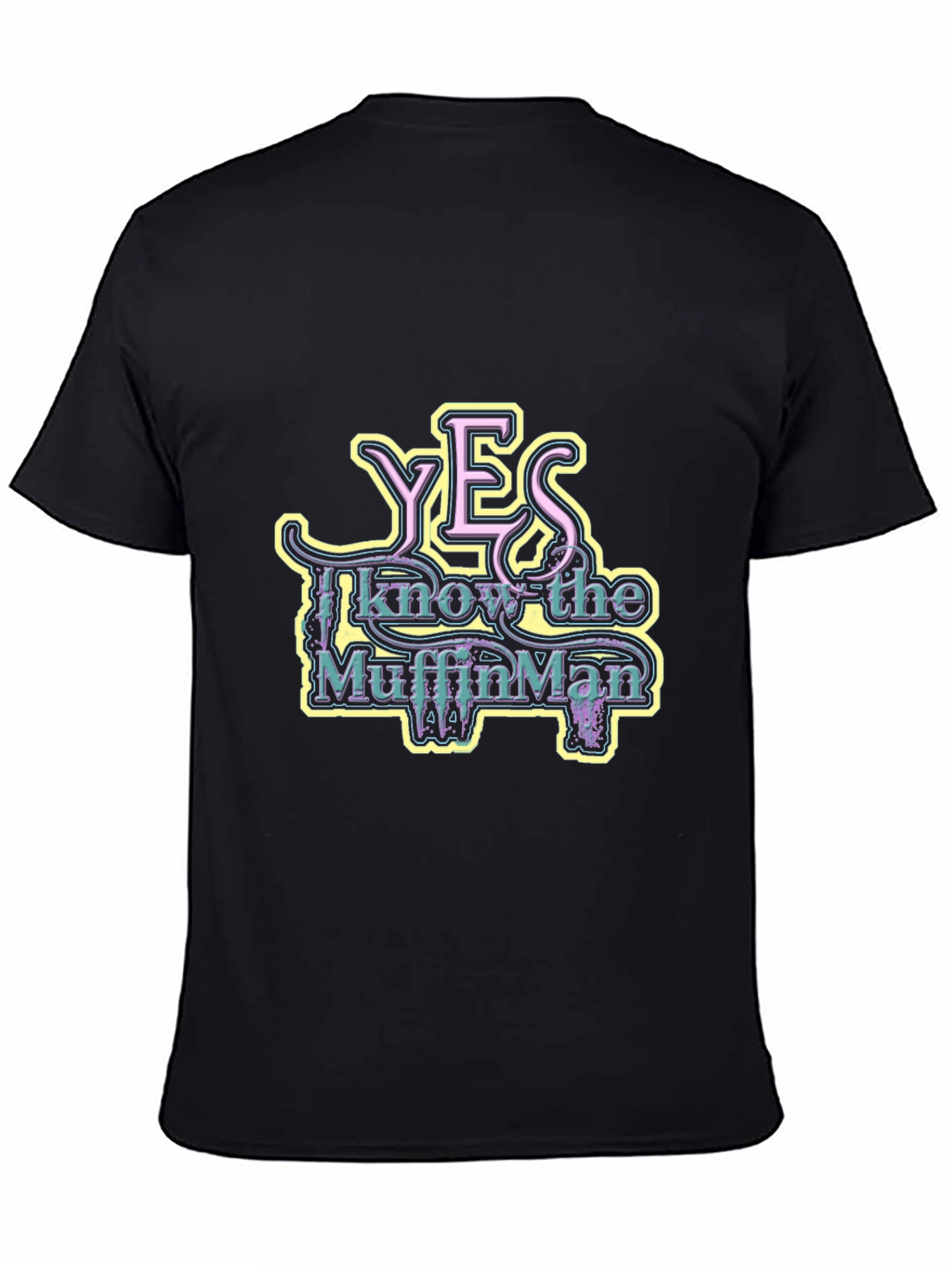 Yes I Know The Muffin Man Graphic Tee
