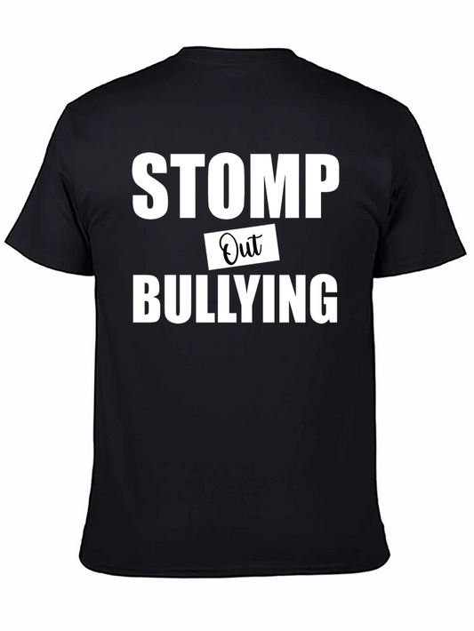 Stomp Out Bullying Black T-Shirt
