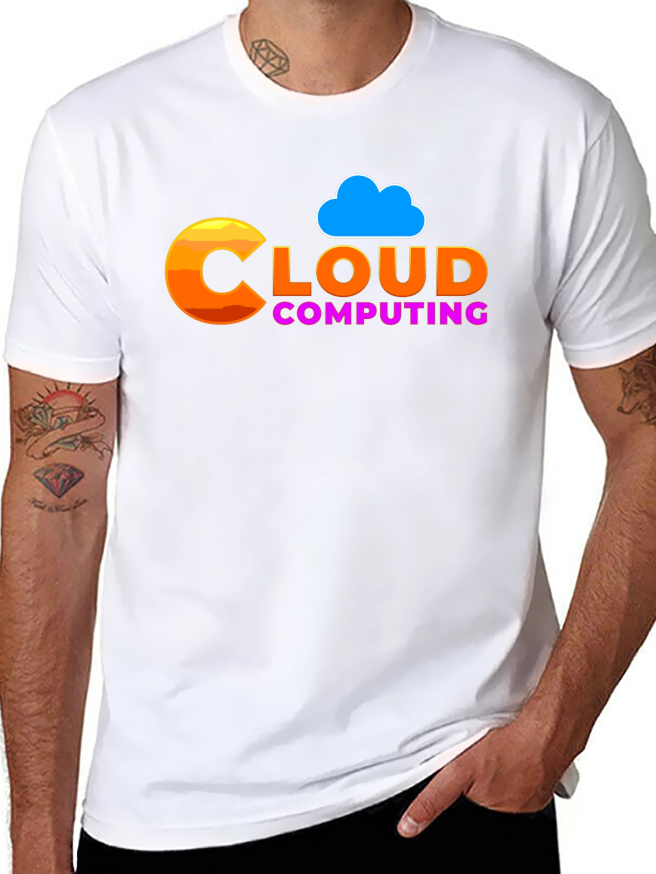 Cloud Computing Graphic Tee - Tech Enthusiast Apparel