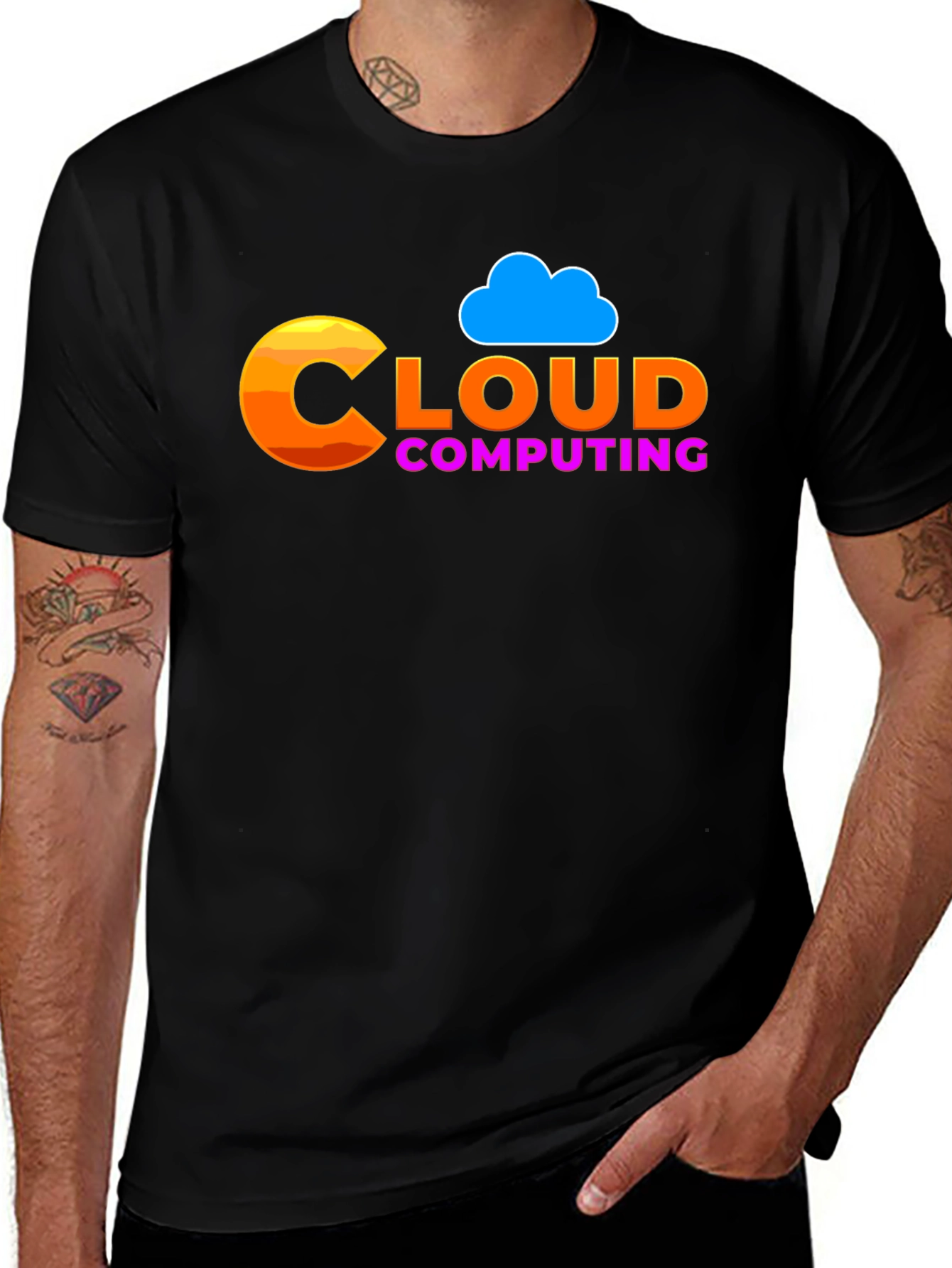 Cloud Computing Graphic Tee - Tech Enthusiast Apparel