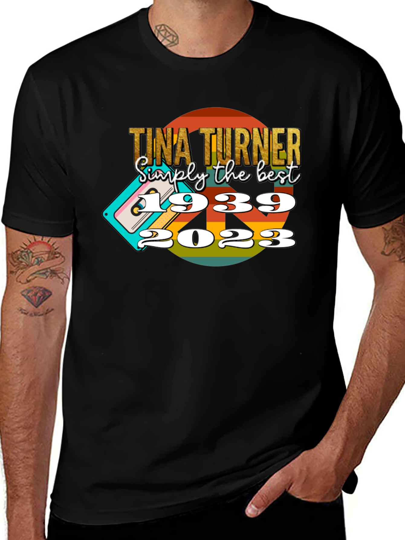 Tina Turner Simply the Best Memorial T-Shirt