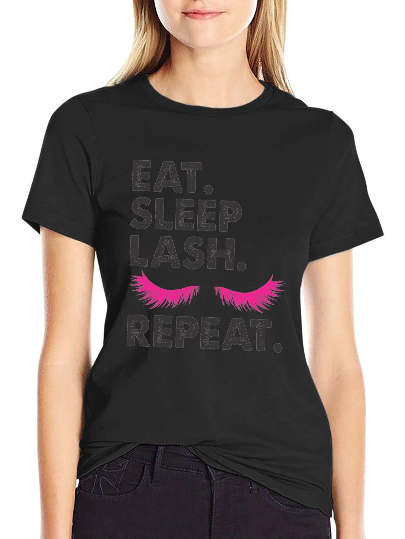 Eat Sleep Lash Repeat T-Shirt