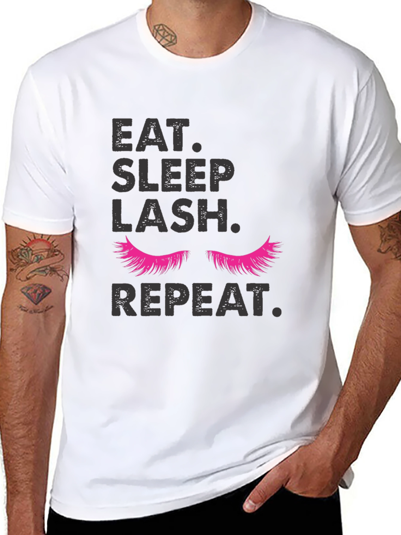 Eat Sleep Lash Repeat T-Shirt