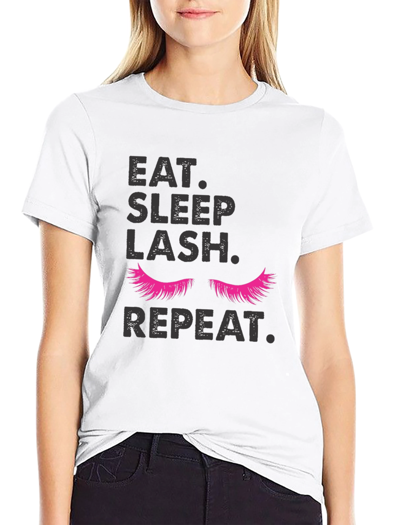 Eat Sleep Lash Repeat T-Shirt