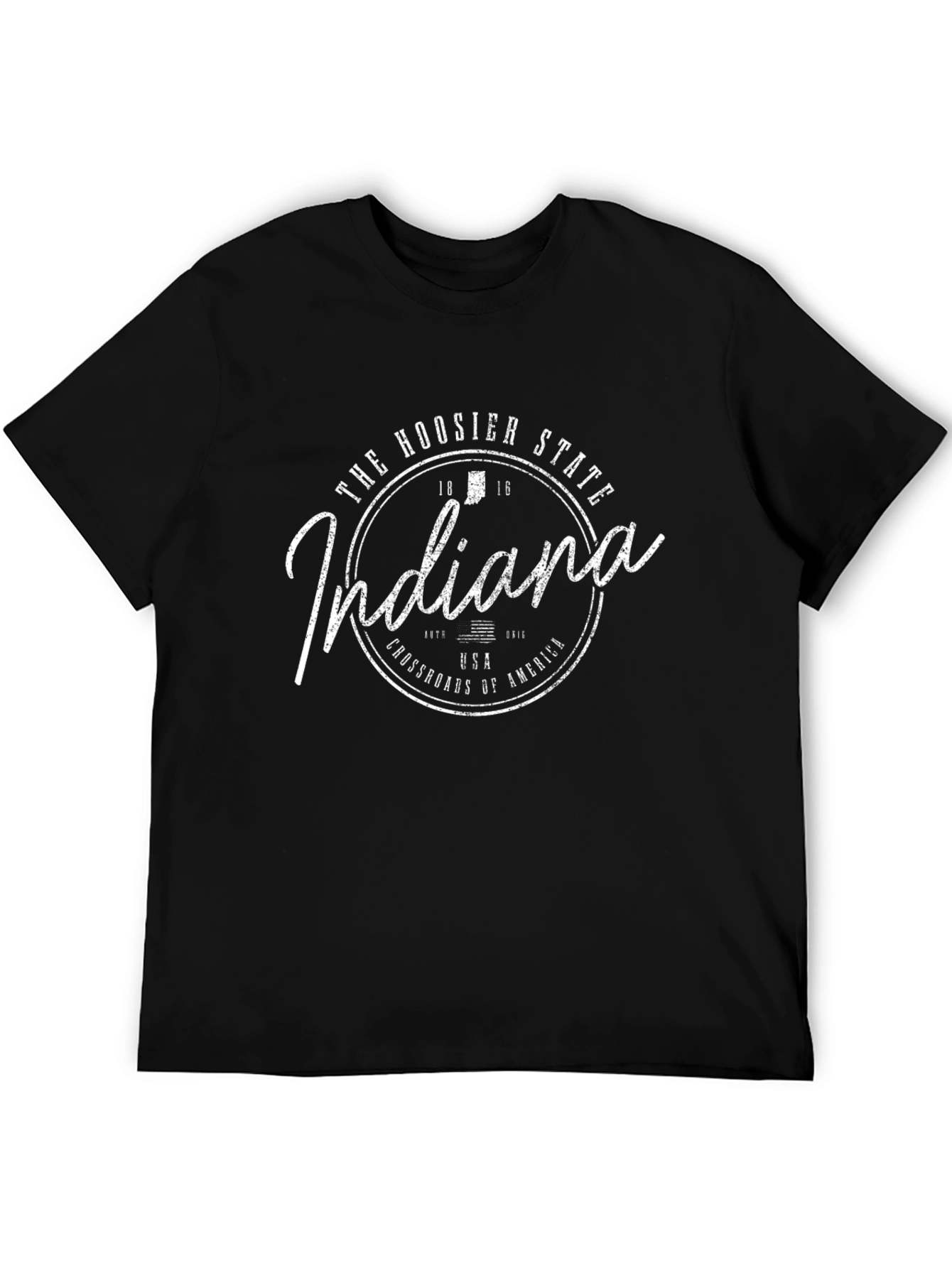 Indiana Hoosier State Graphic T-Shirt