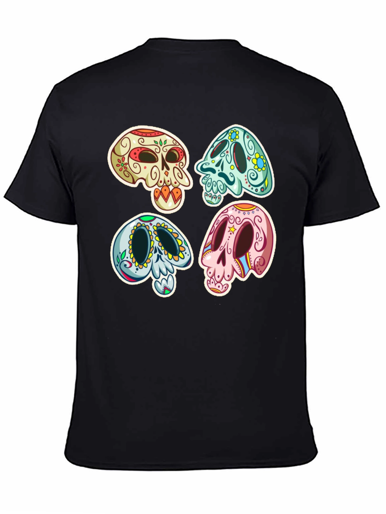 Day of the Dead Sugar Skull T-Shirt