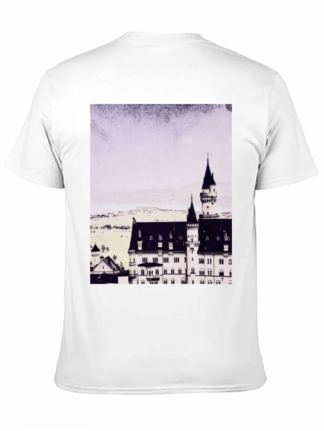 Castle Graphic Tee - Mens Black T-Shirt