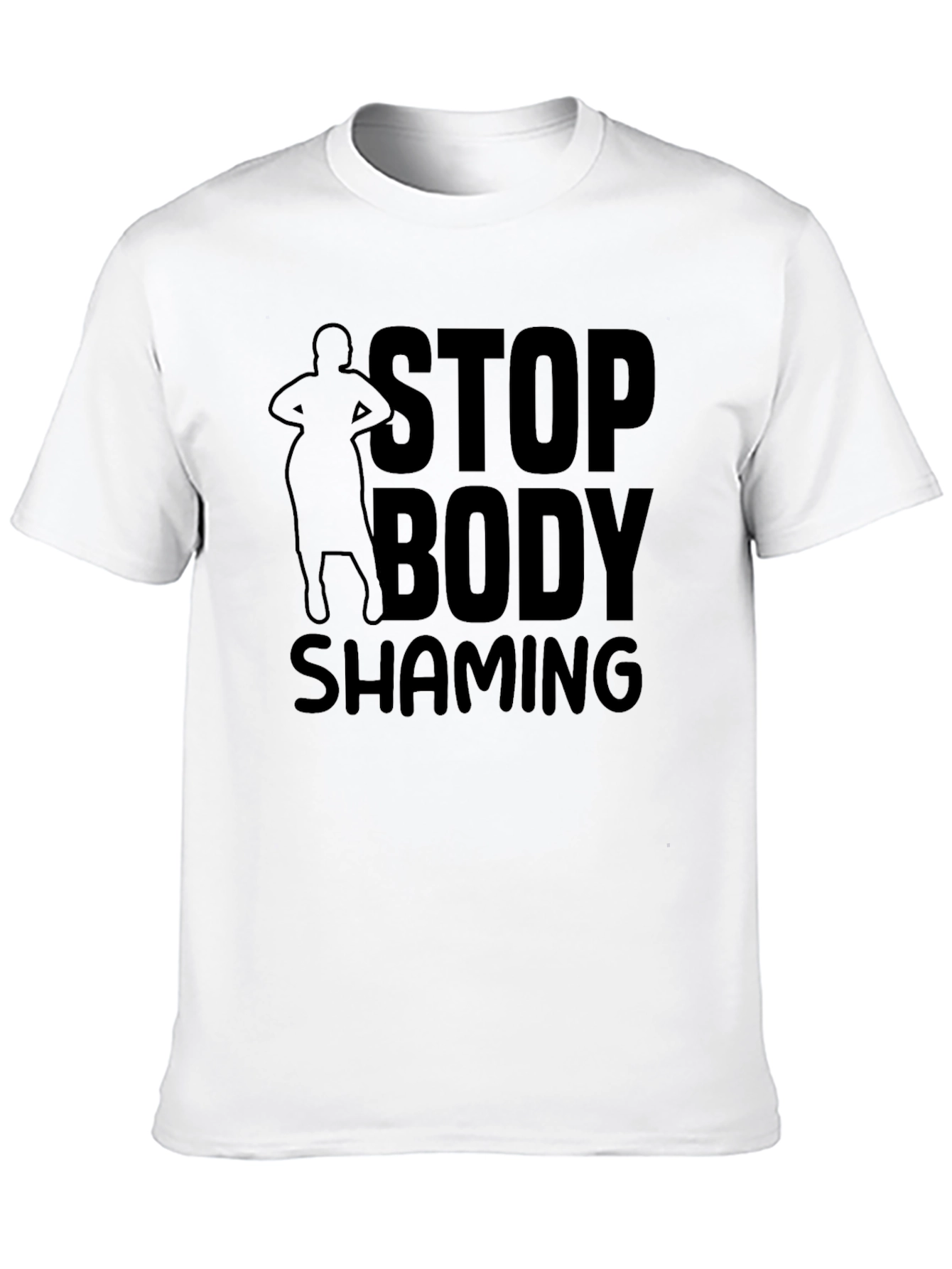 Stop Body Shaming Graphic T-Shirt
