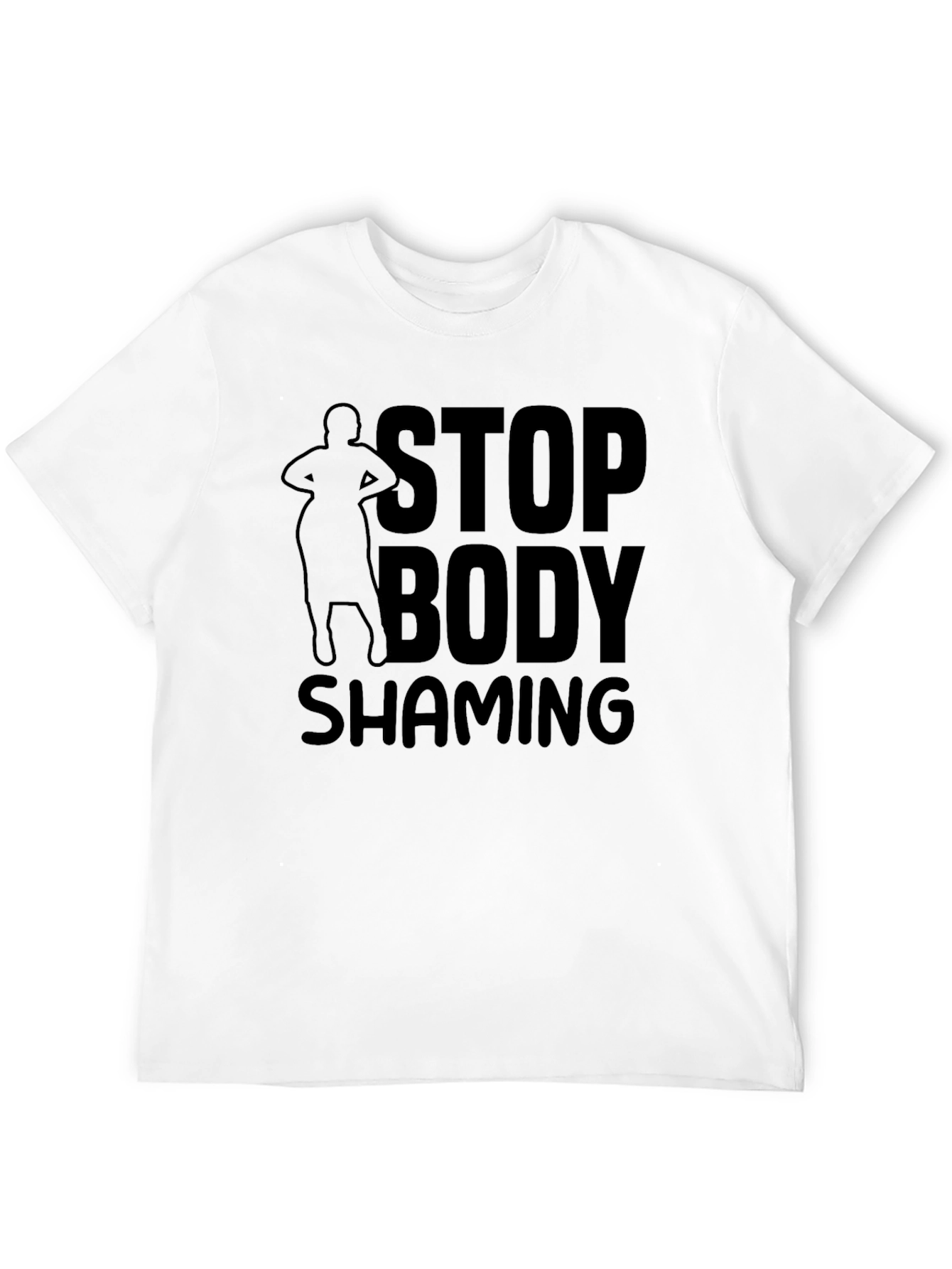 Stop Body Shaming Graphic T-Shirt