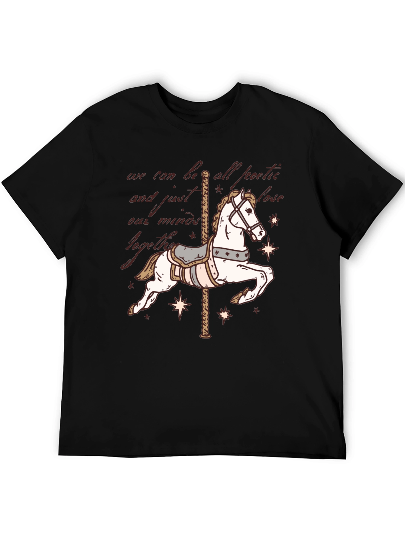 Carousel Horse T-Shirt - Poetic Dreams Tee