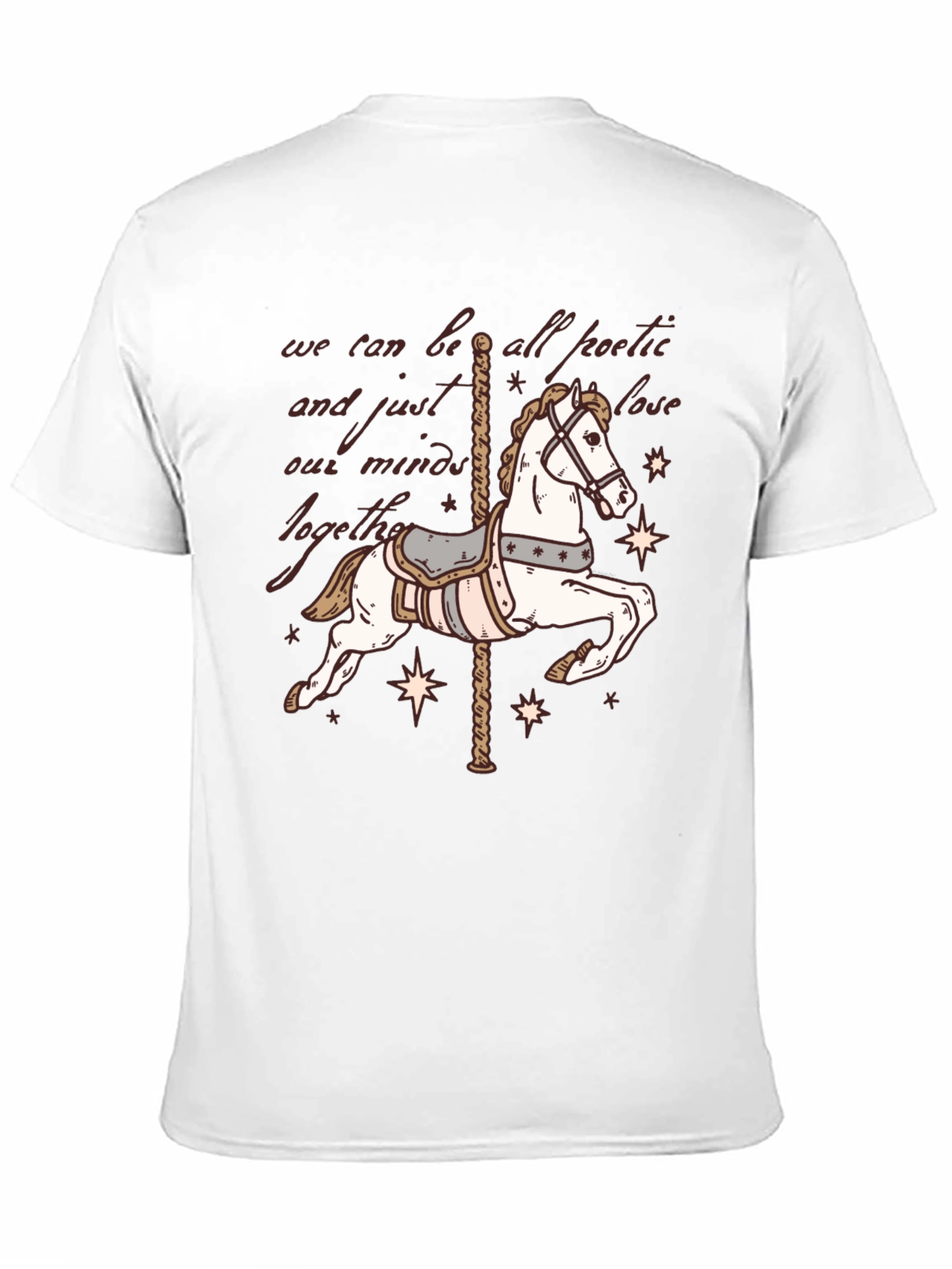 Carousel Horse T-Shirt - Poetic Dreams Tee