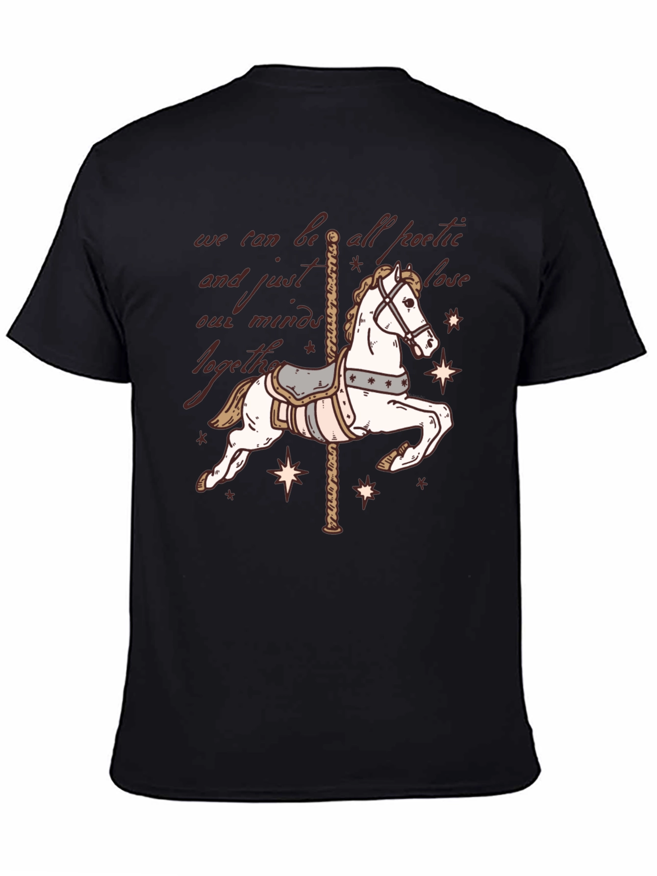 Carousel Horse T-Shirt - Poetic Dreams Tee