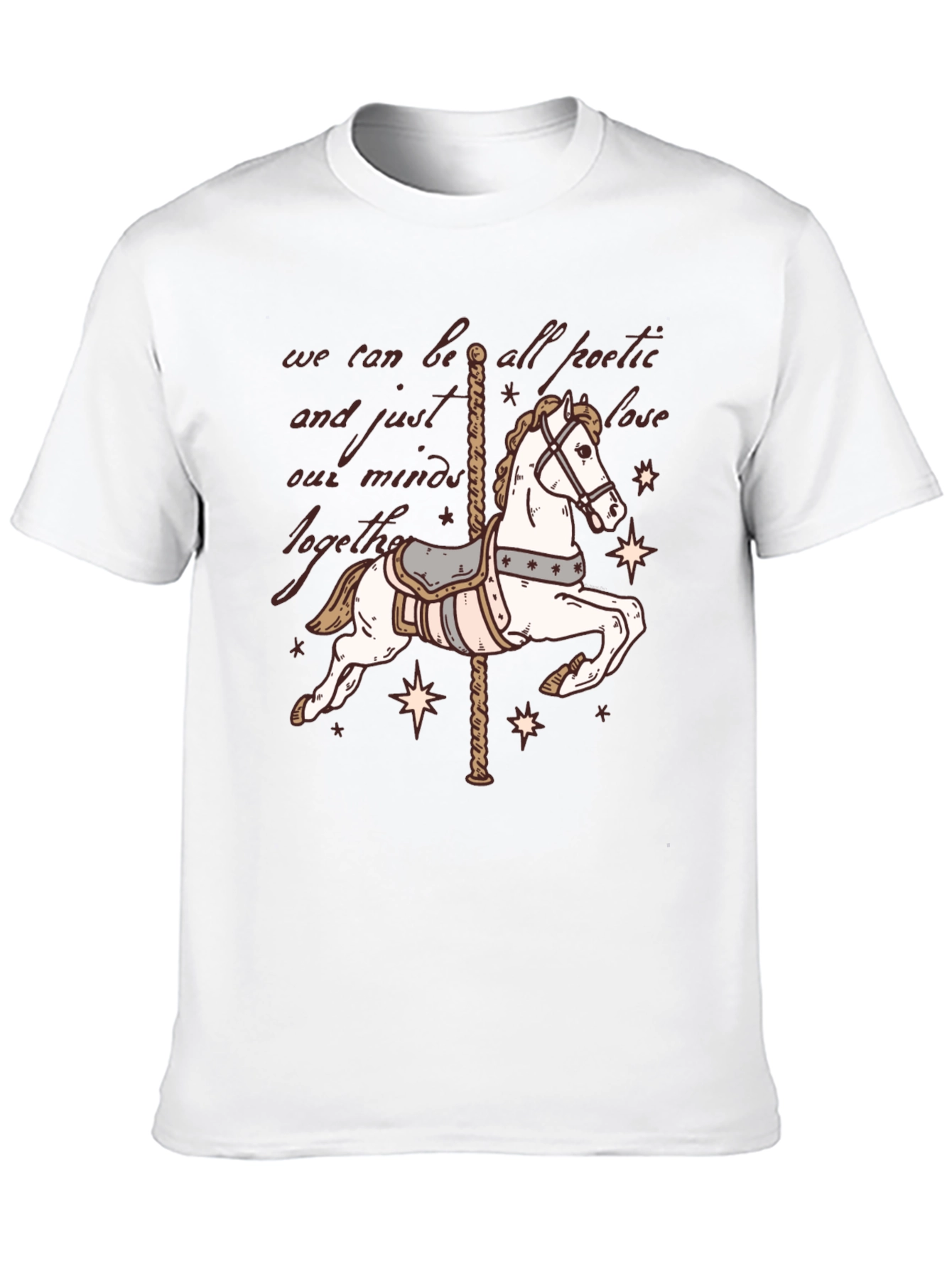 Carousel Horse T-Shirt - Poetic Dreams Tee