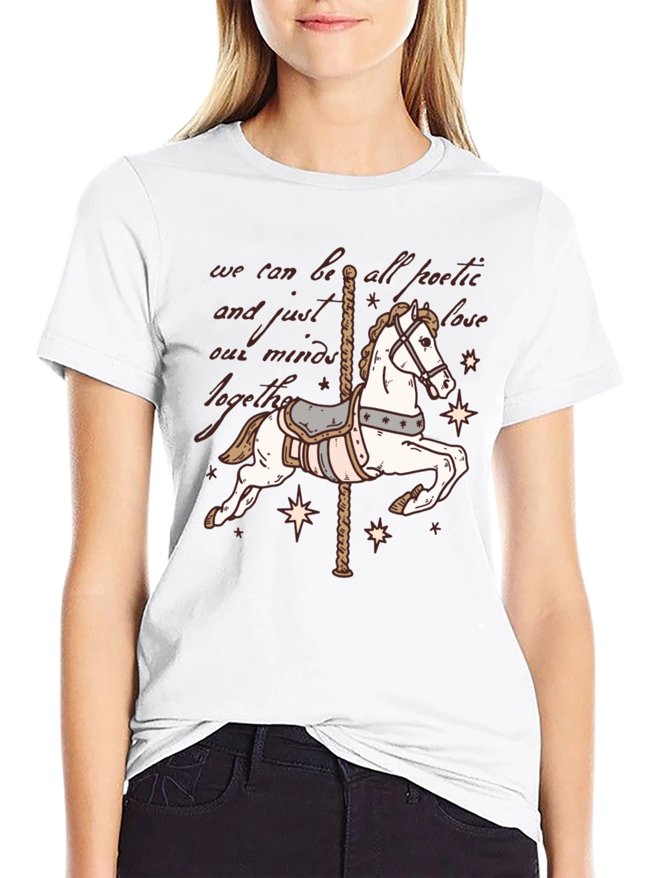 Carousel Horse T-Shirt - Poetic Dreams Tee
