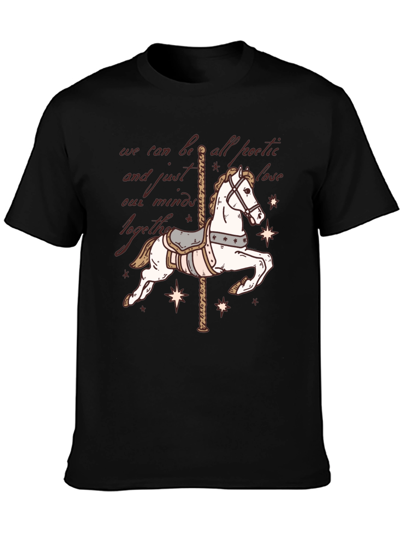 Carousel Horse T-Shirt - Poetic Dreams Tee