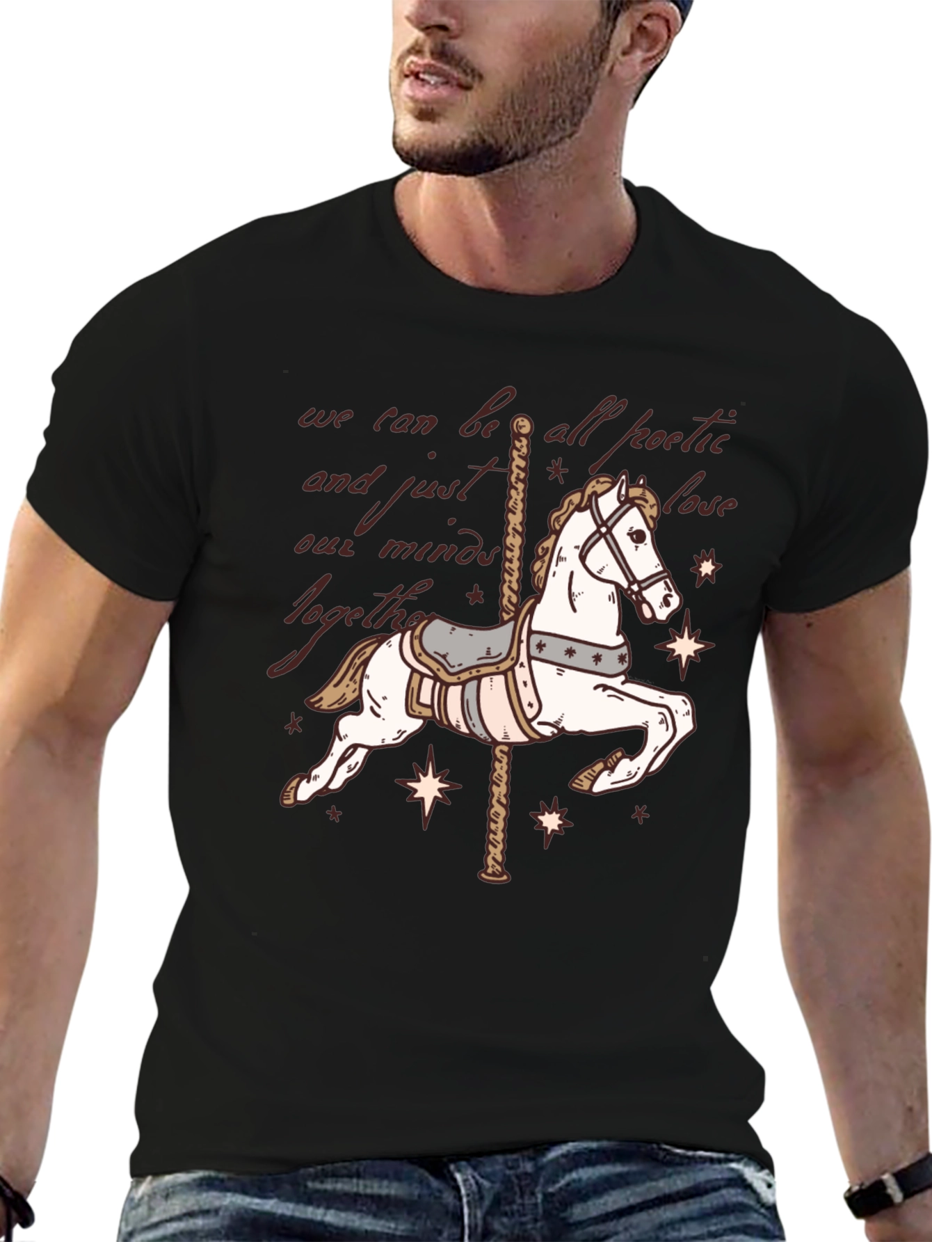 Carousel Horse T-Shirt - Poetic Dreams Tee