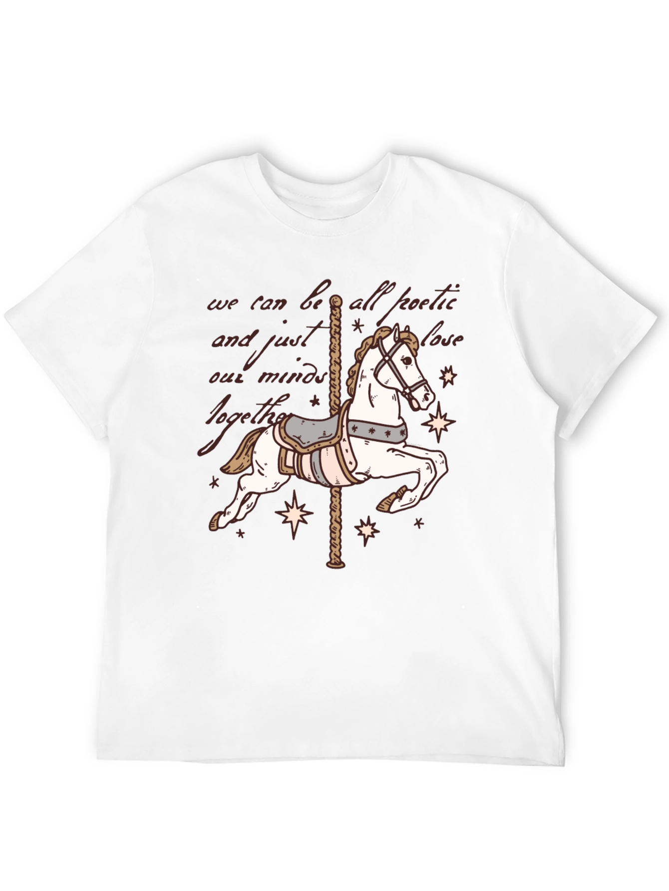 Carousel Horse T-Shirt - Poetic Dreams Tee