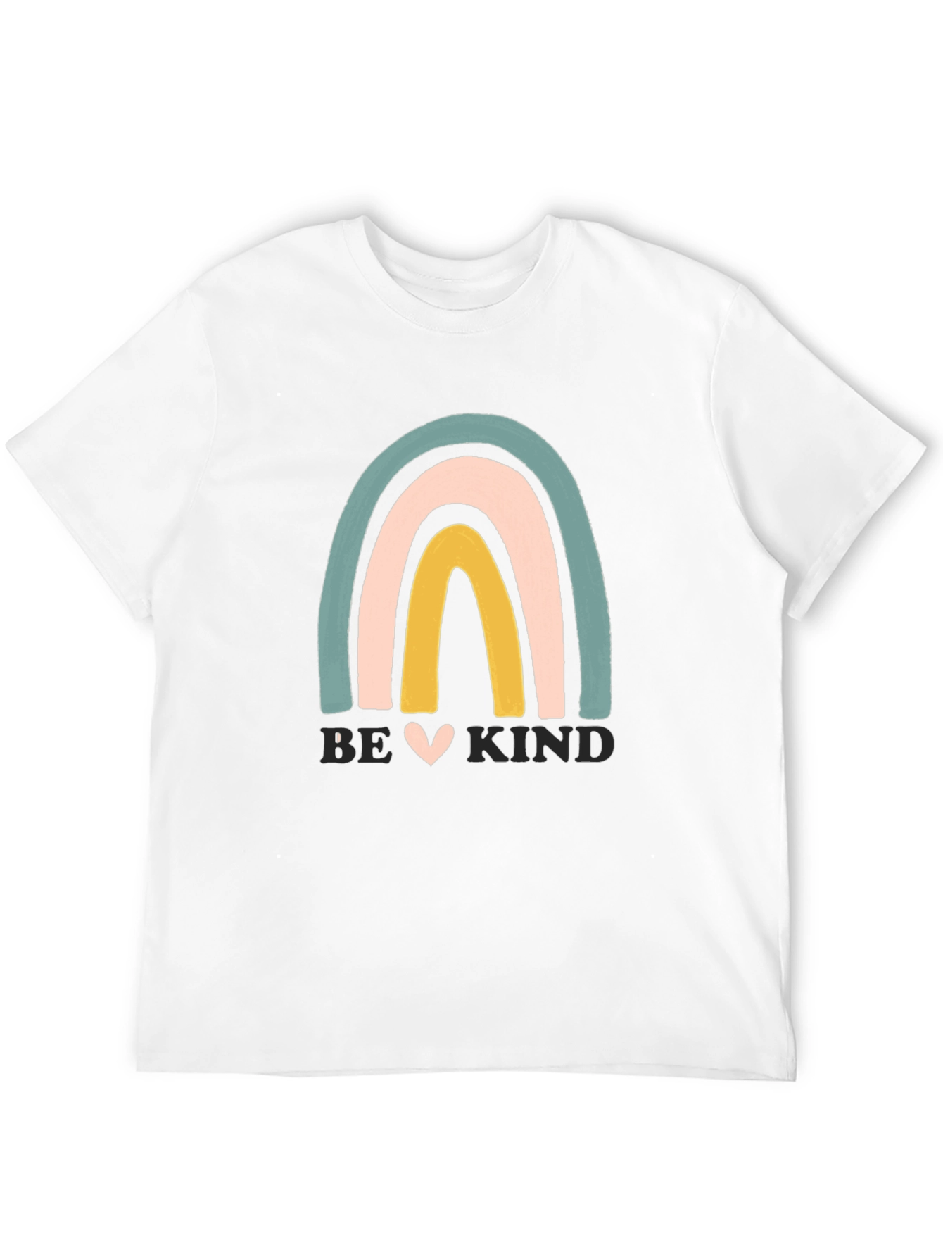 Be Kind Rainbow Graphic Tee - Unisex T-Shirt