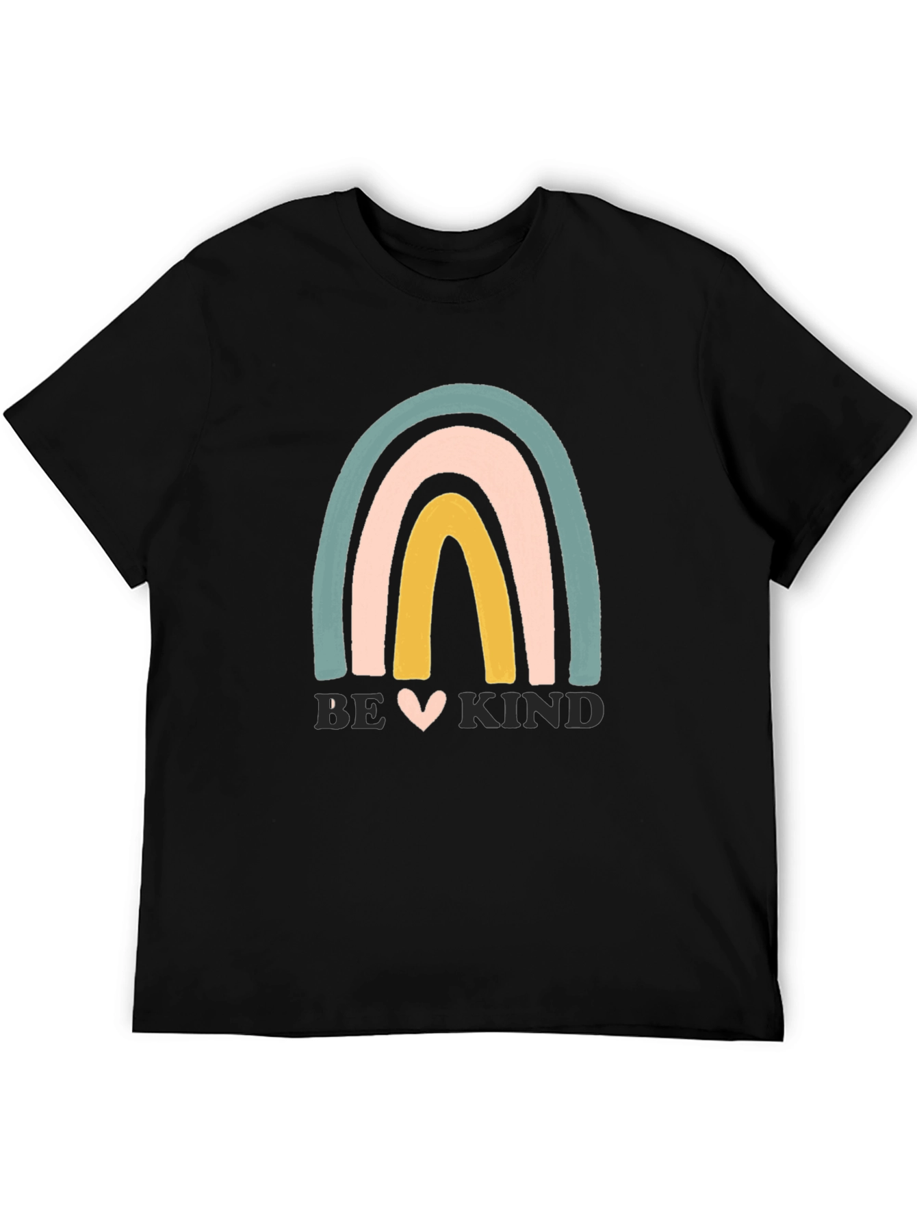 Be Kind Rainbow Graphic Tee - Unisex T-Shirt