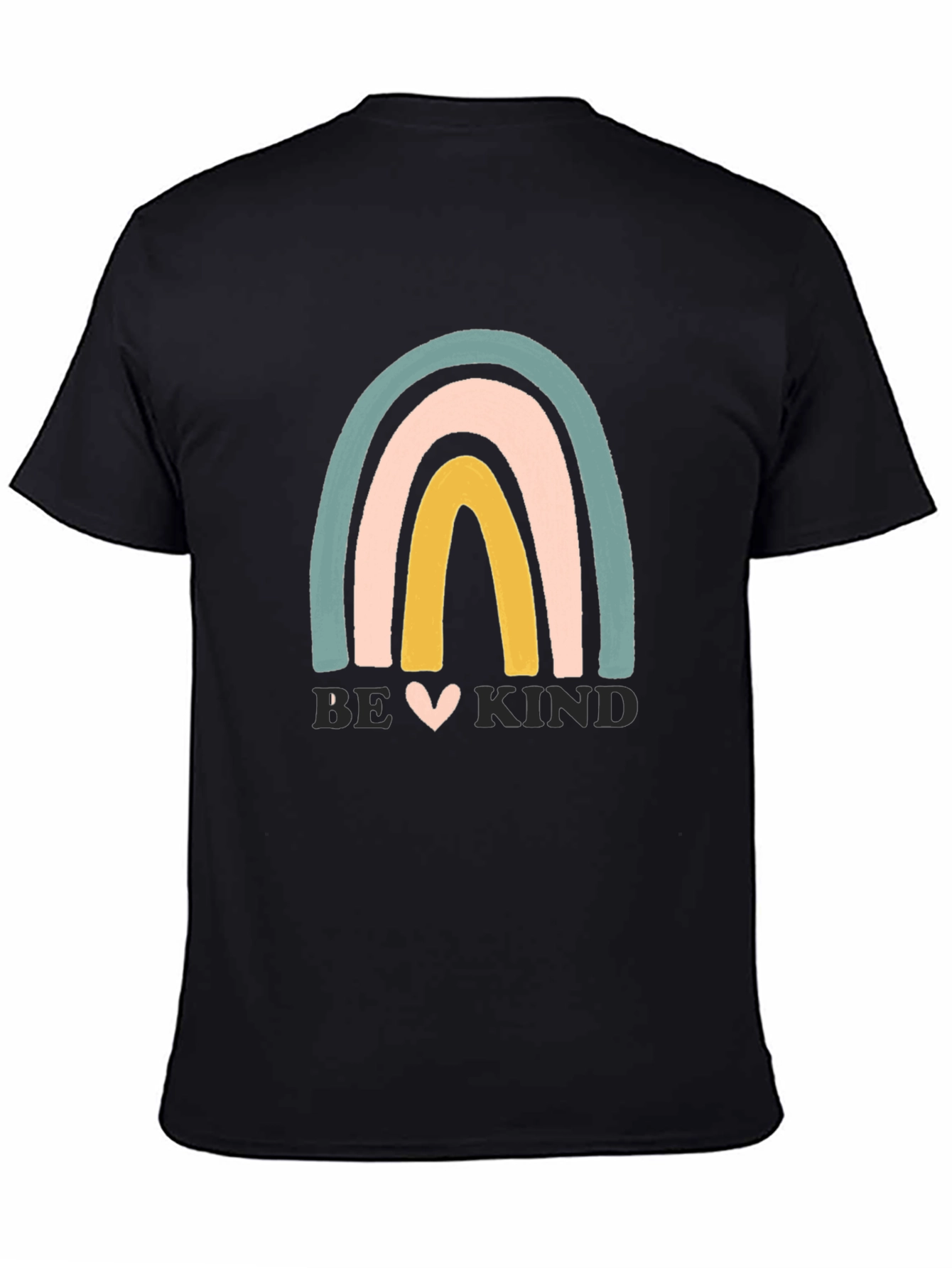 Be Kind Rainbow Graphic Tee - Unisex T-Shirt